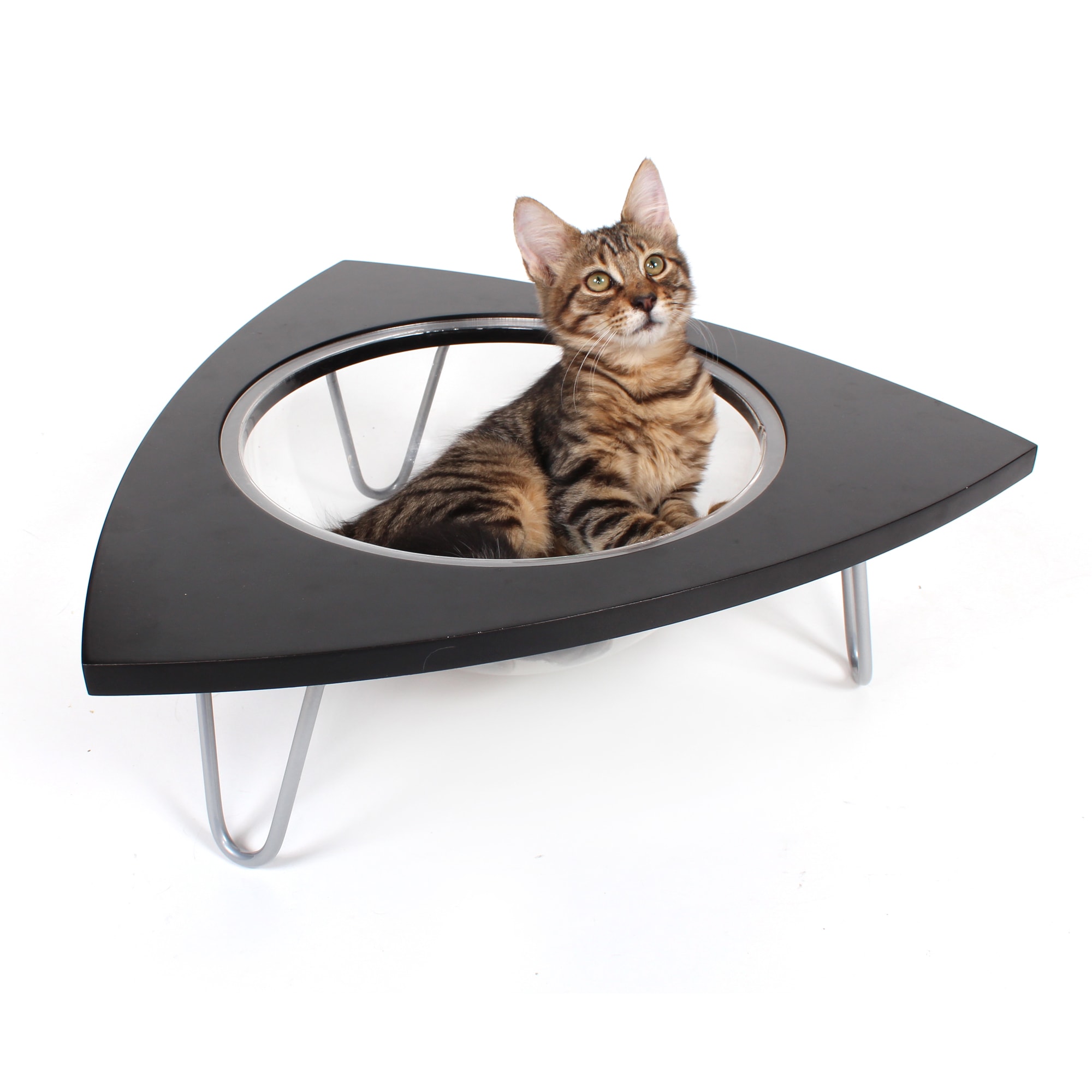 Hauspanther Black TriPod Cat Lounge & MultiUse Pod