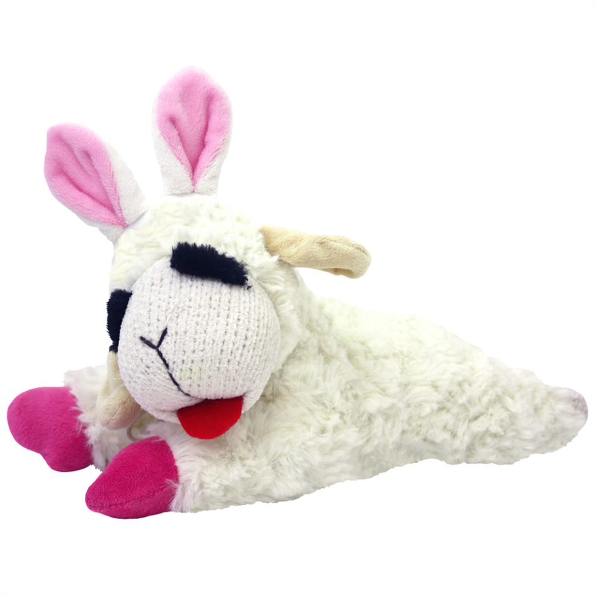 stuffed lamb dog toy