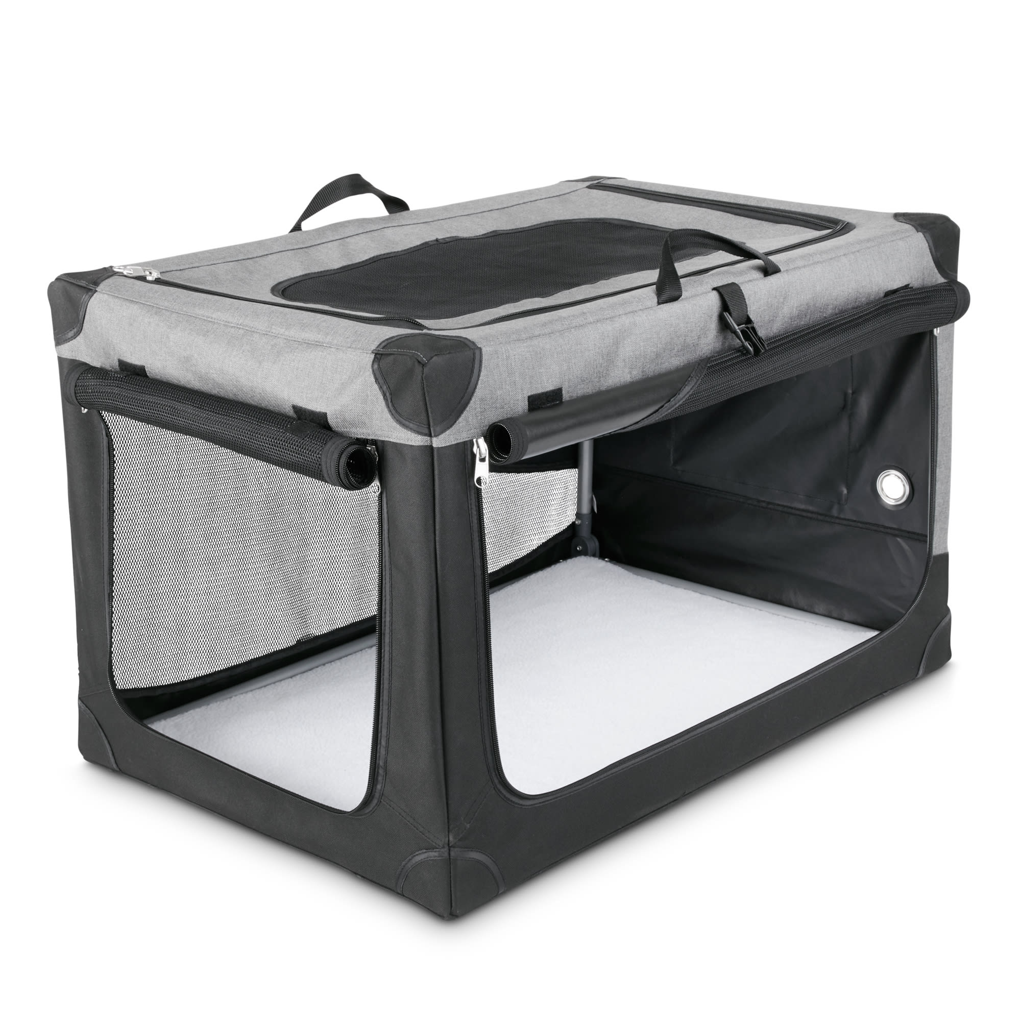 EveryYay Going Places To Go Black Pet Carrier, Small