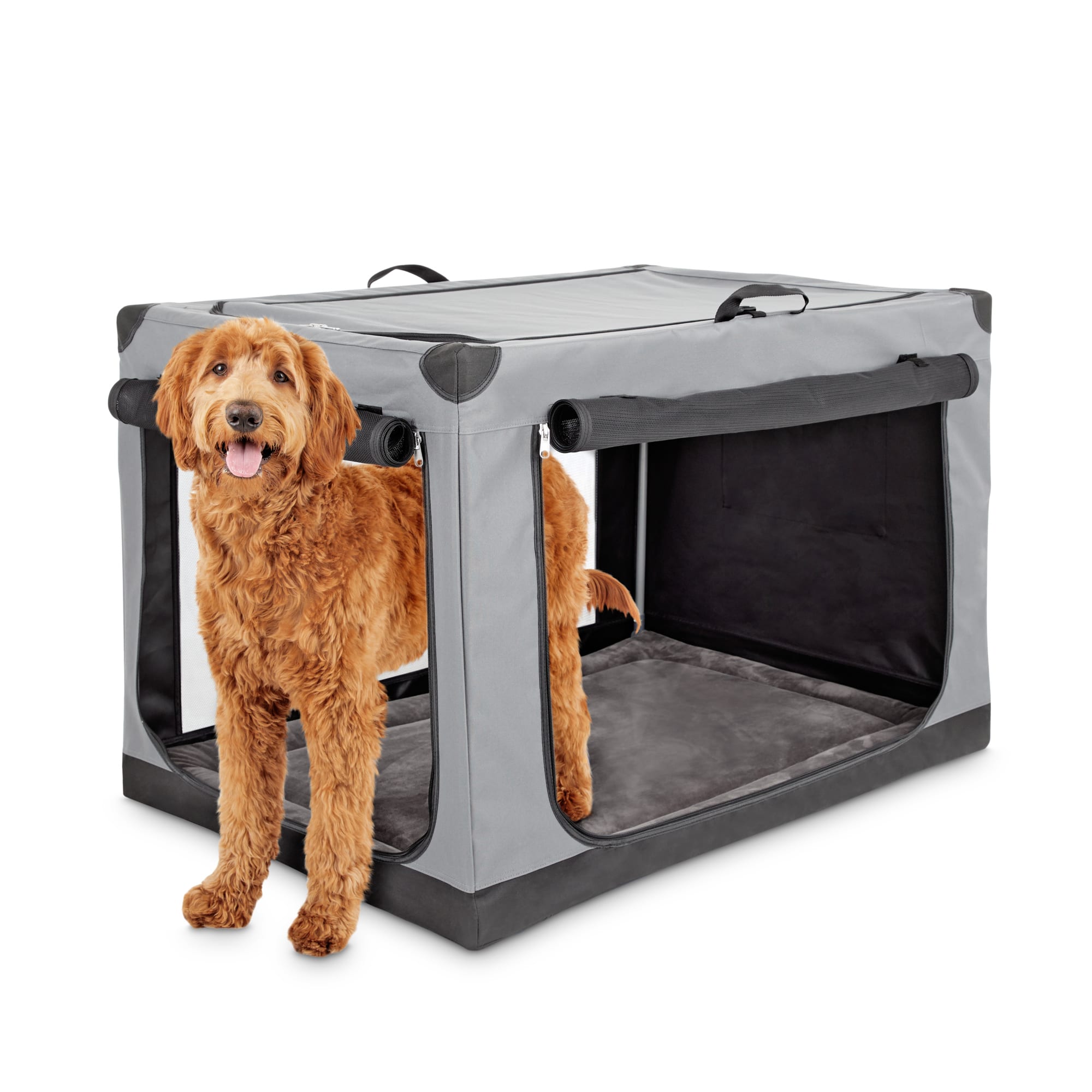 Portable pet deals crate large