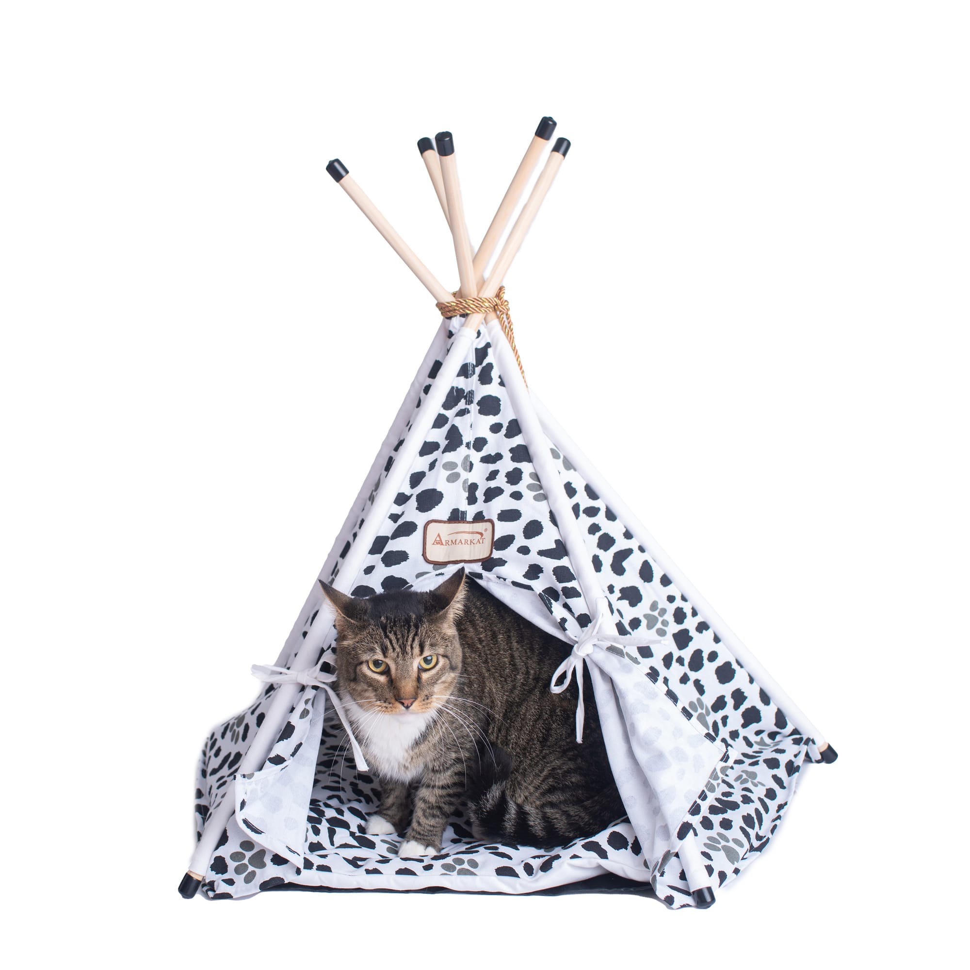 Armarkat Teepee Style Model C46 Cat Bed, 35