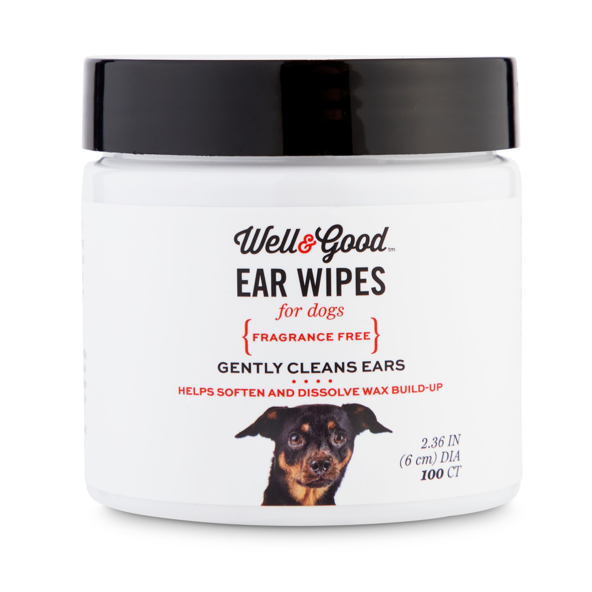 Well \u0026 Good Small Dog Ear Wipes, Pack 