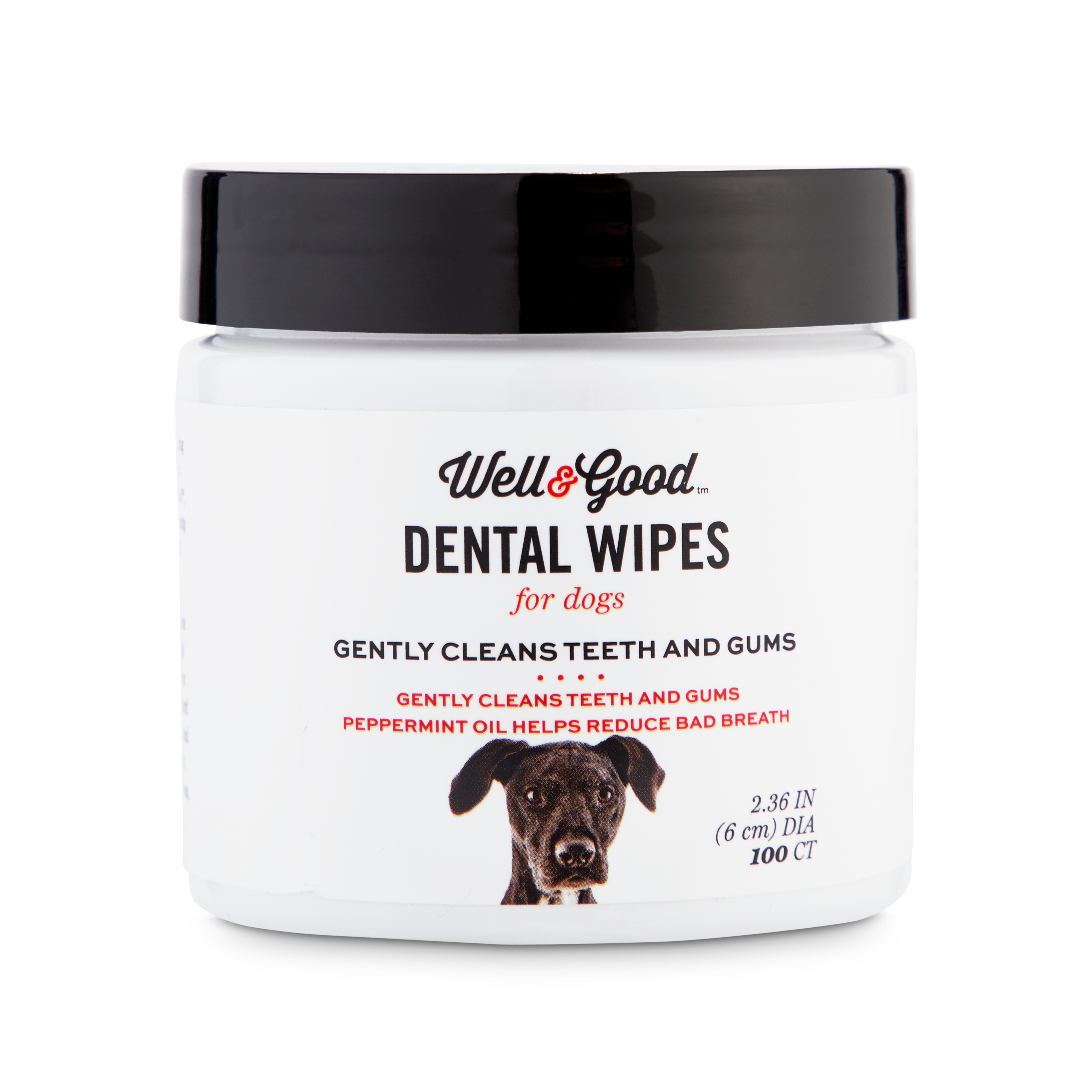 Well \u0026 Good Dog Dental Wipes, Pack of 