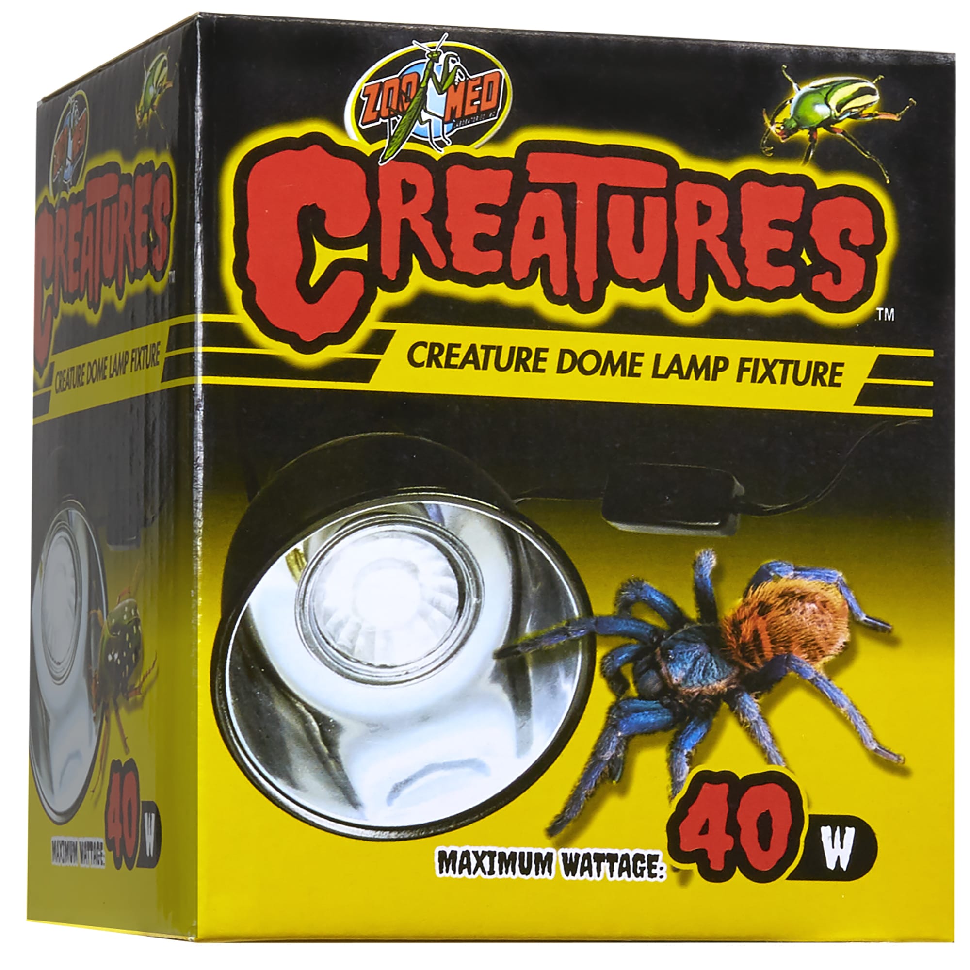 Zoo Med Creatures Dome Lamp Fixture, 40 Watt