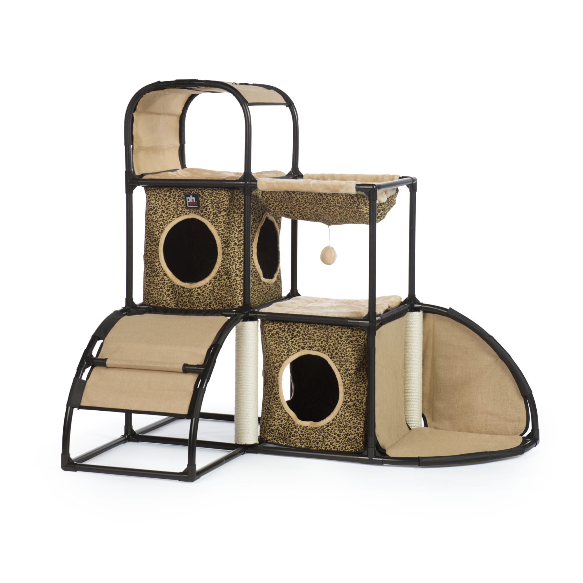 Prevue Catville Leopard Townhome Play Lounge