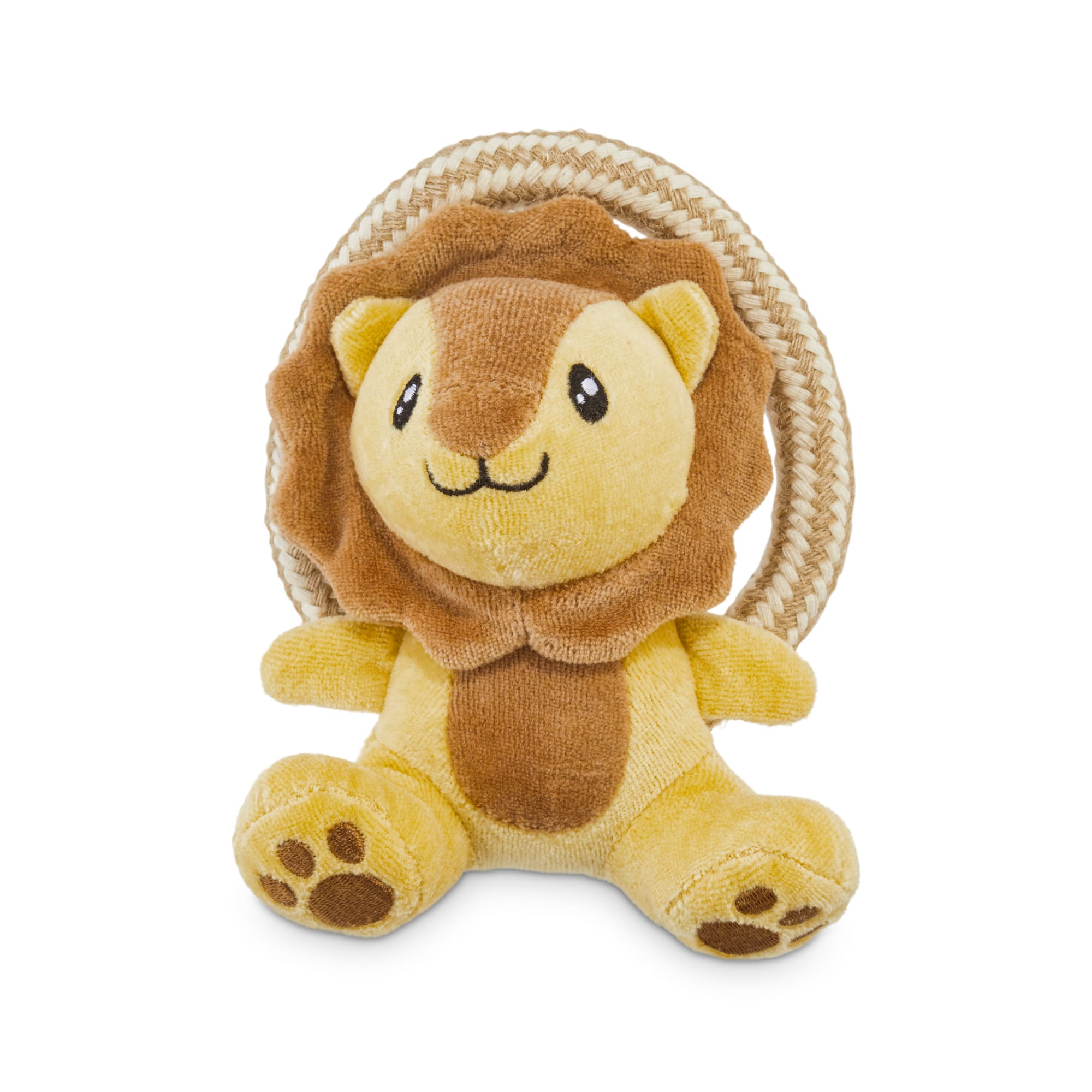 stuffed lion dog toy