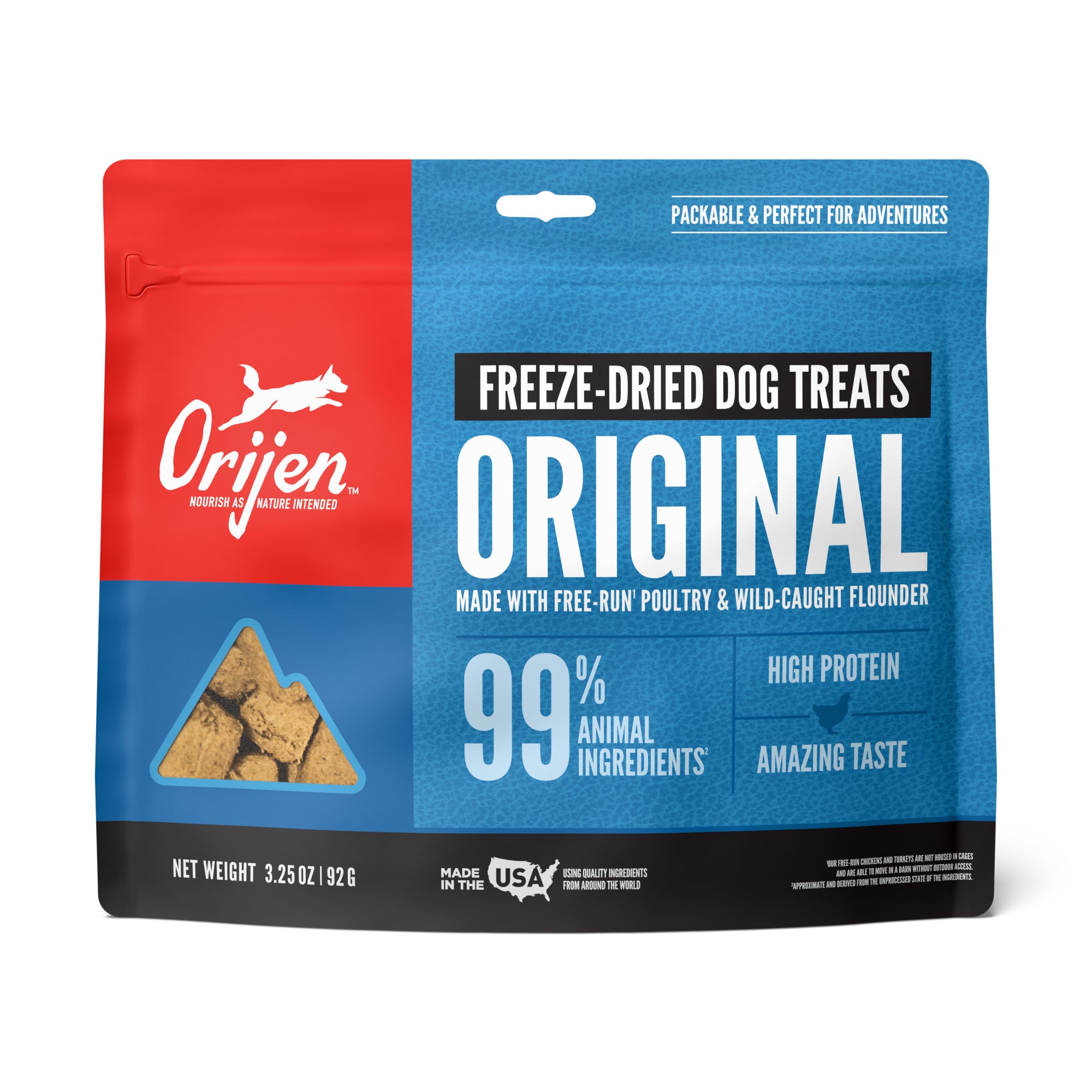 ORIJEN Freeze-Dried Original Dog Treats 