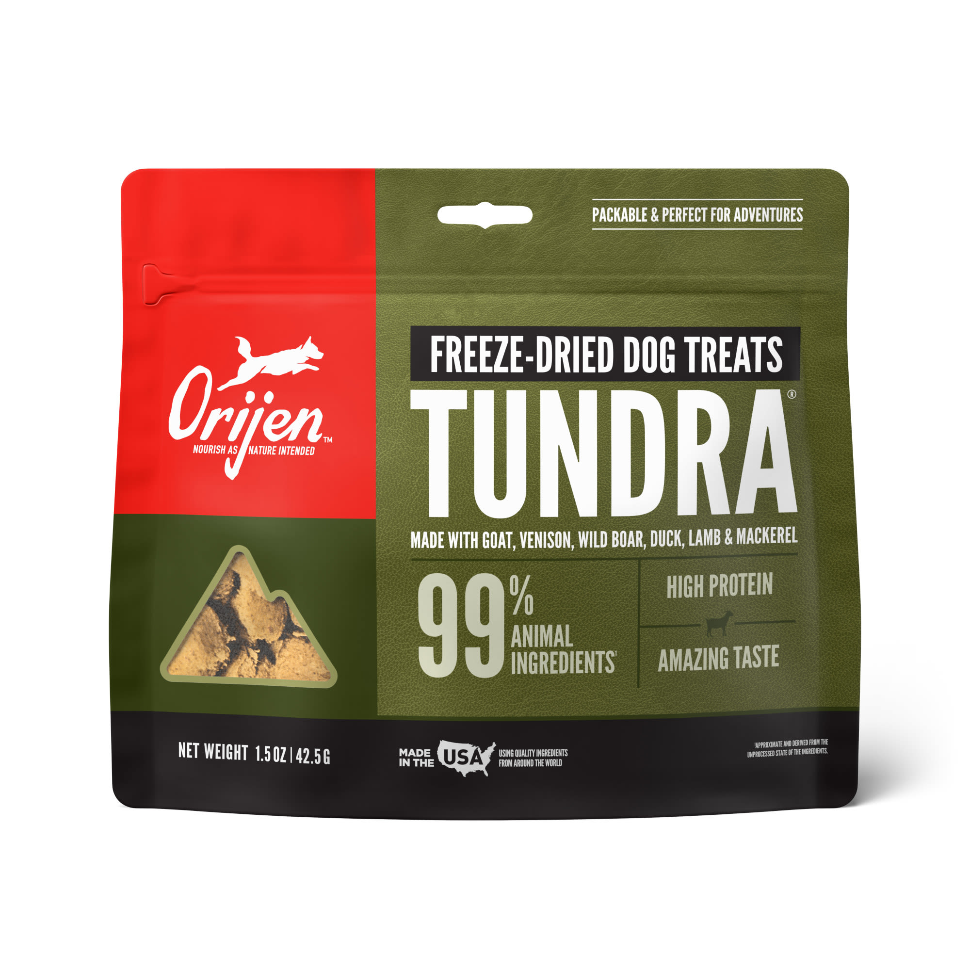 ORIJEN Freeze-Dried Tundra Dog Treats 