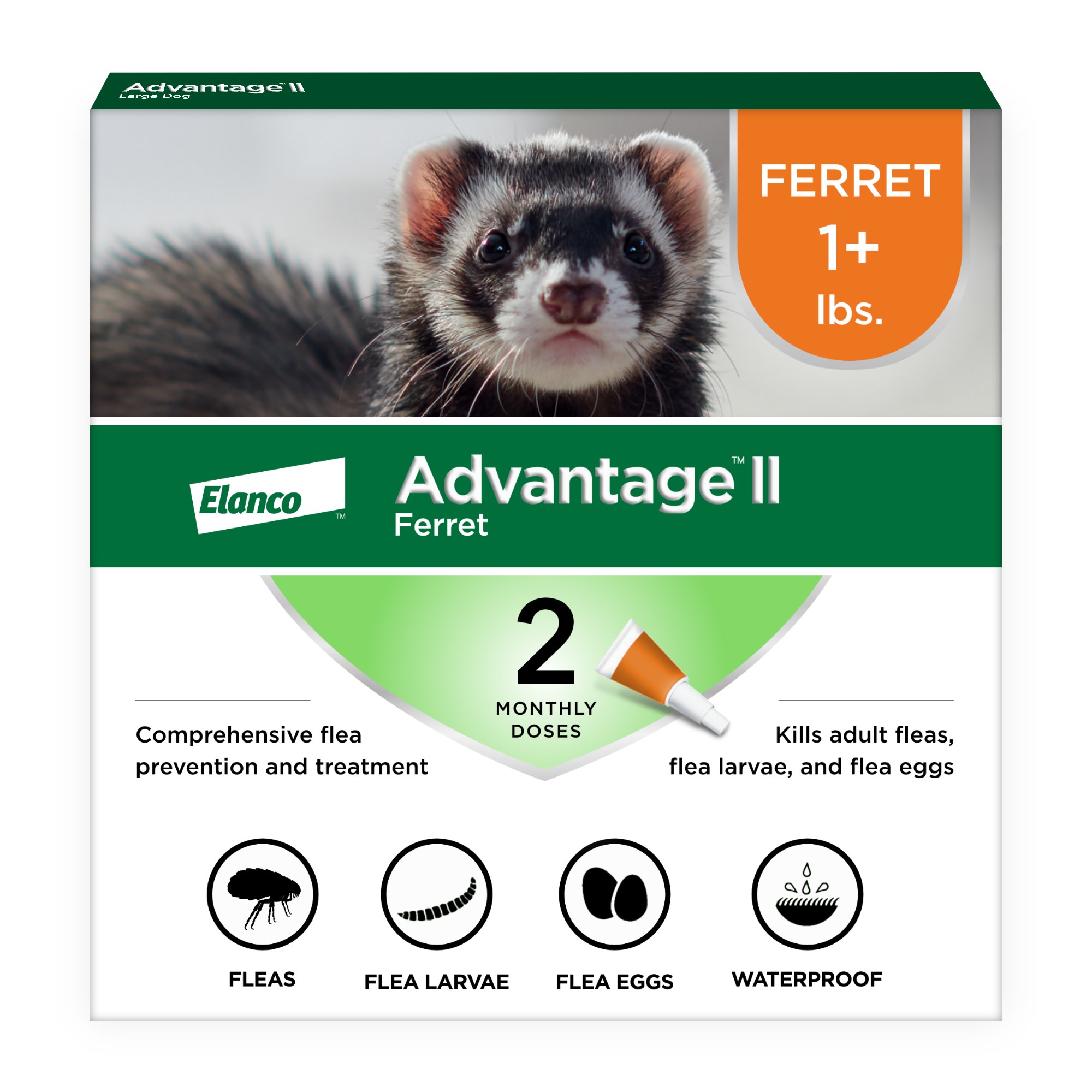 Advantage II Flea Treatment Prevention for Small Cats 6 Pack