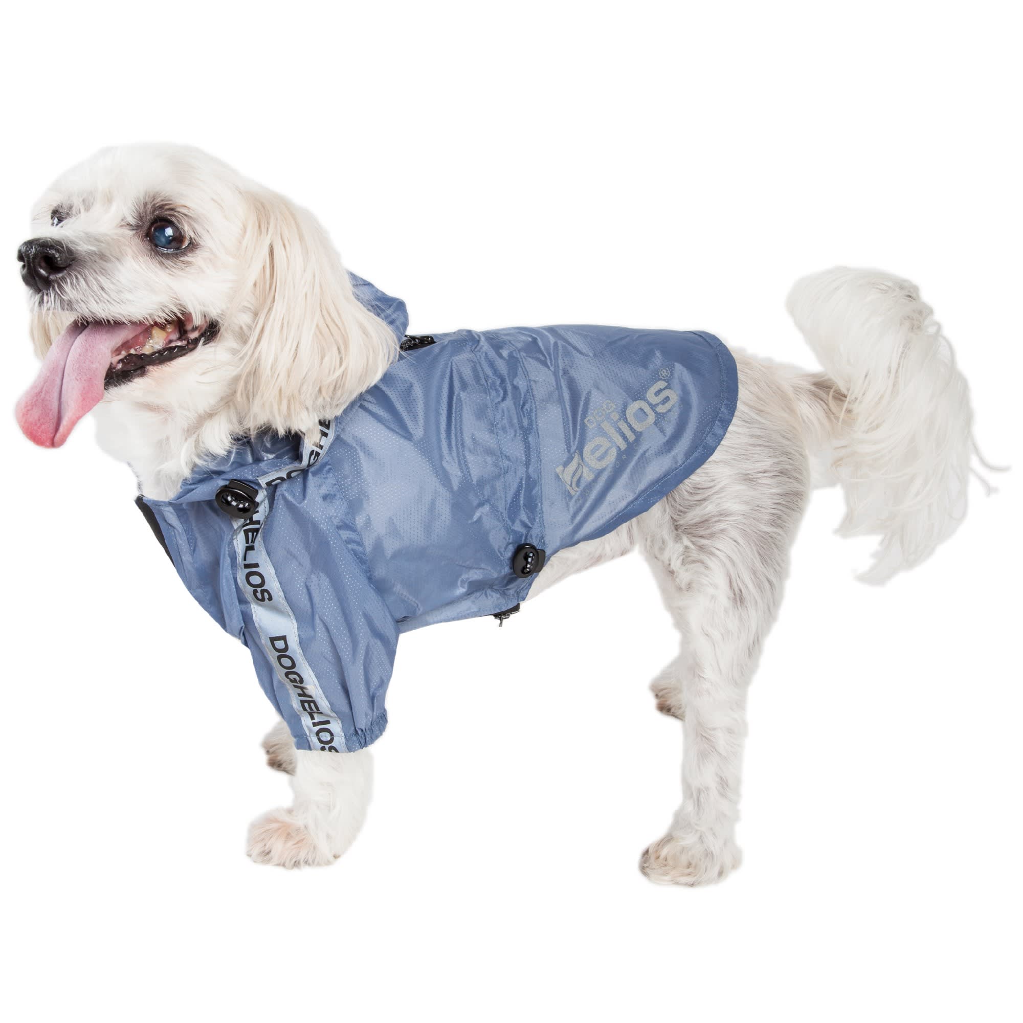 Dog Helios Torrential Shield Waterproof Blue Dog Windbreaker Raincoat