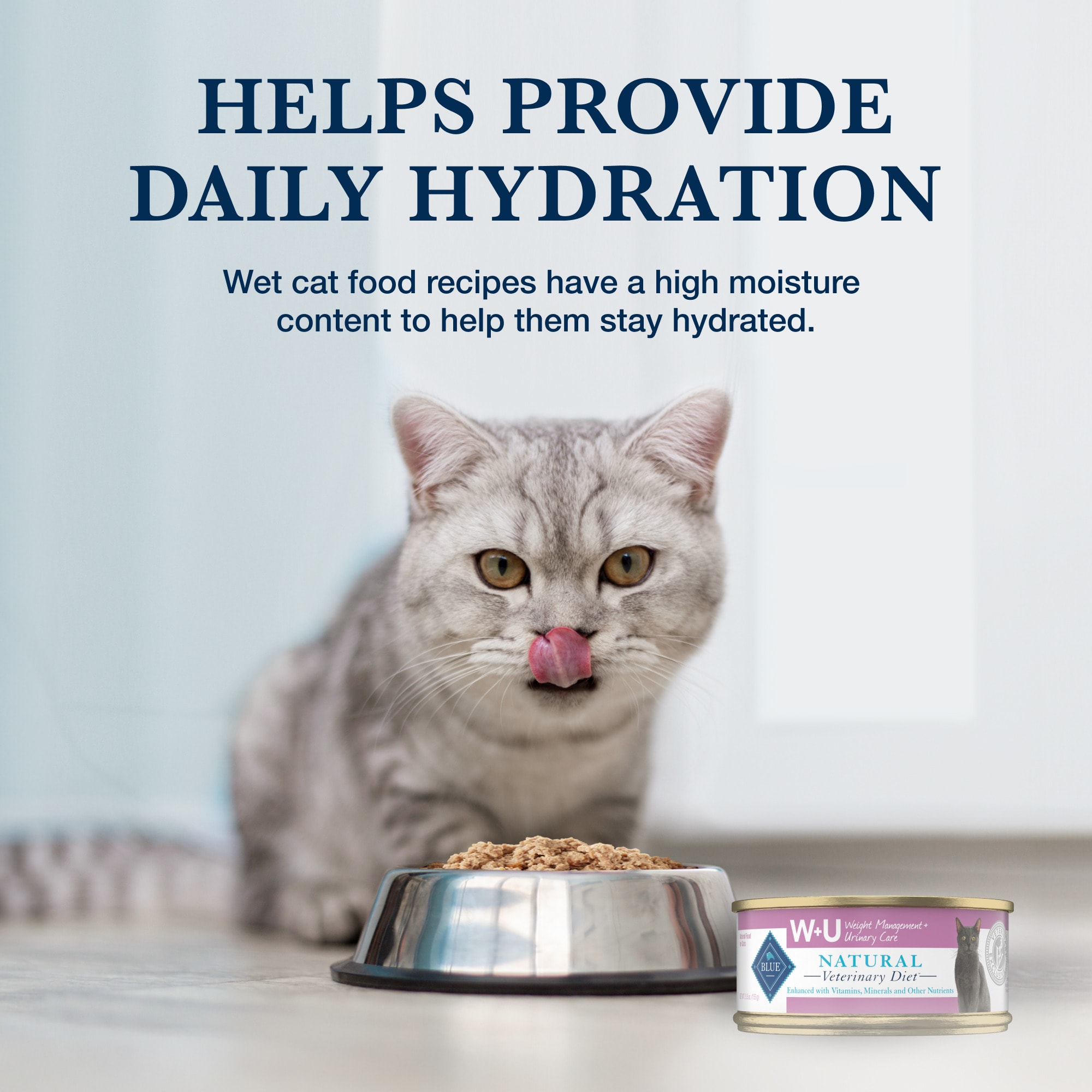 Blue Buffalo Veterinary Diet Chicken Weight + Urinary Care Cat Food, 5.5  oz, 24 Ct. | Petco