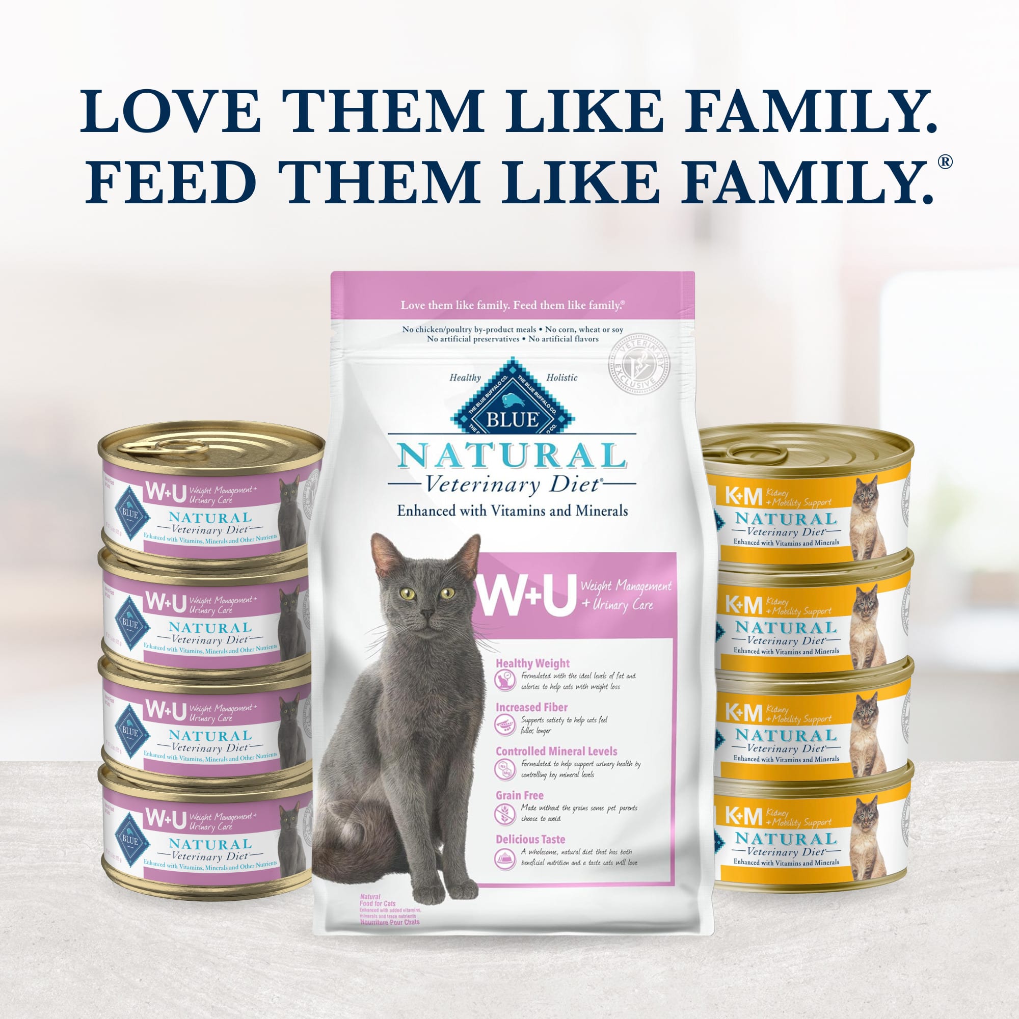 Blue Buffalo Veterinary Diet Chicken Weight + Urinary Care Cat Food, 5.5  oz, 24 Ct. | Petco