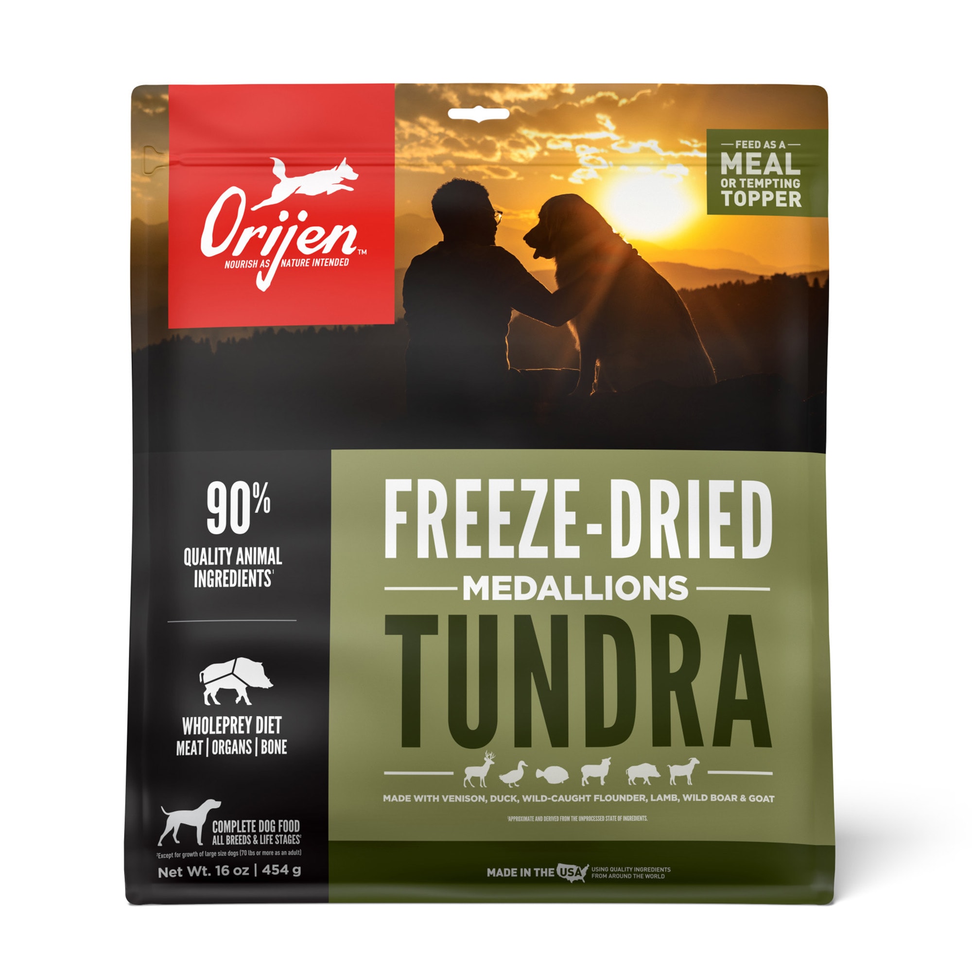 orijen tundra ingredients