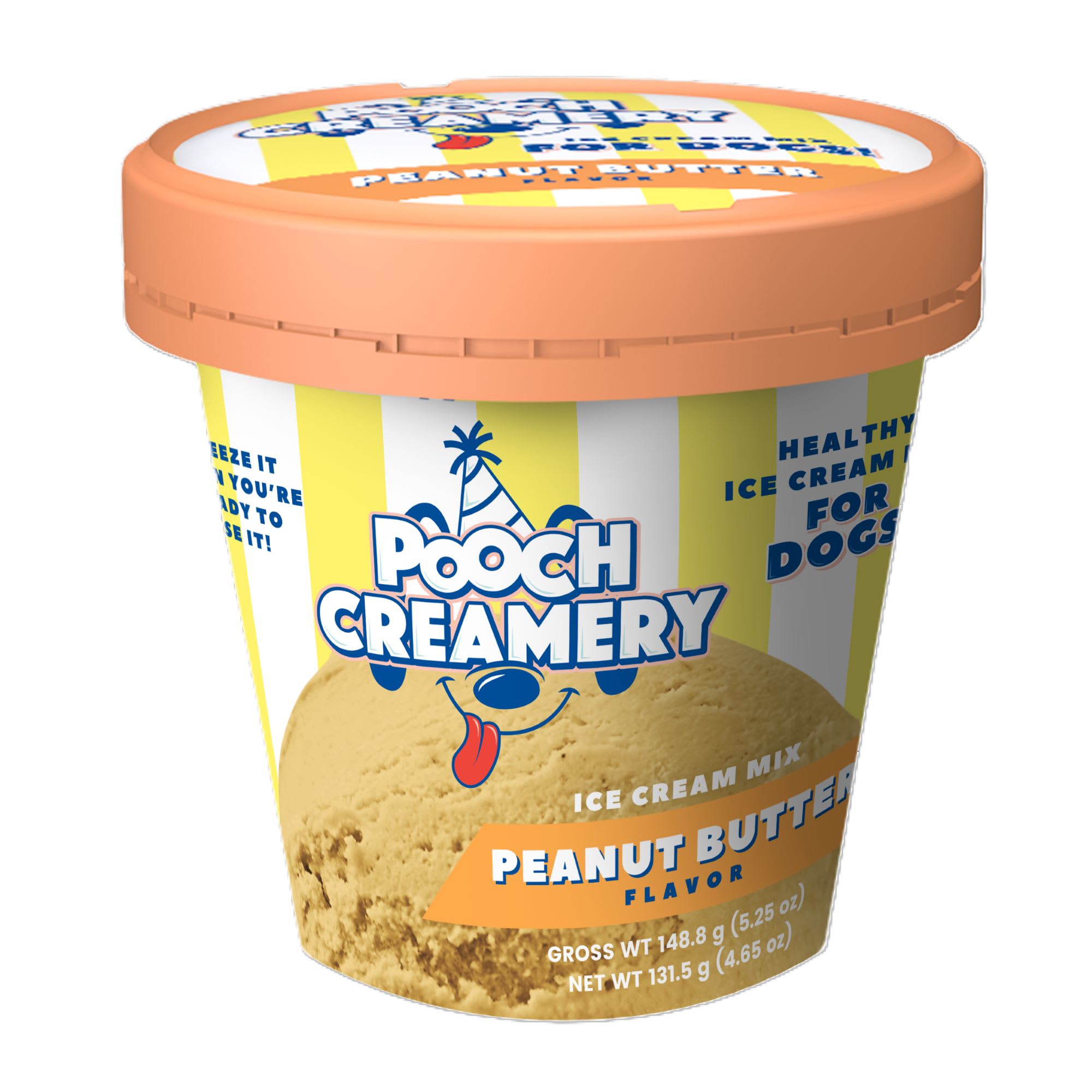 Pooch Creamery Ice Cream Mix Peanut Butter Dog Treats 4.65 oz