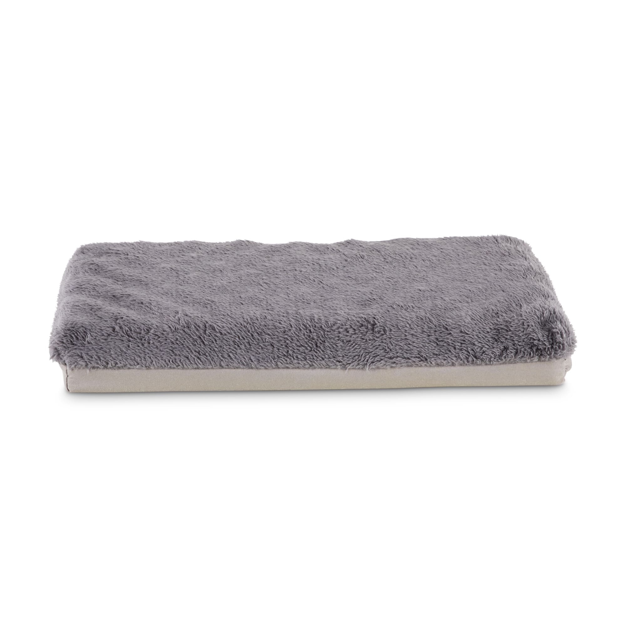 grey dog mat