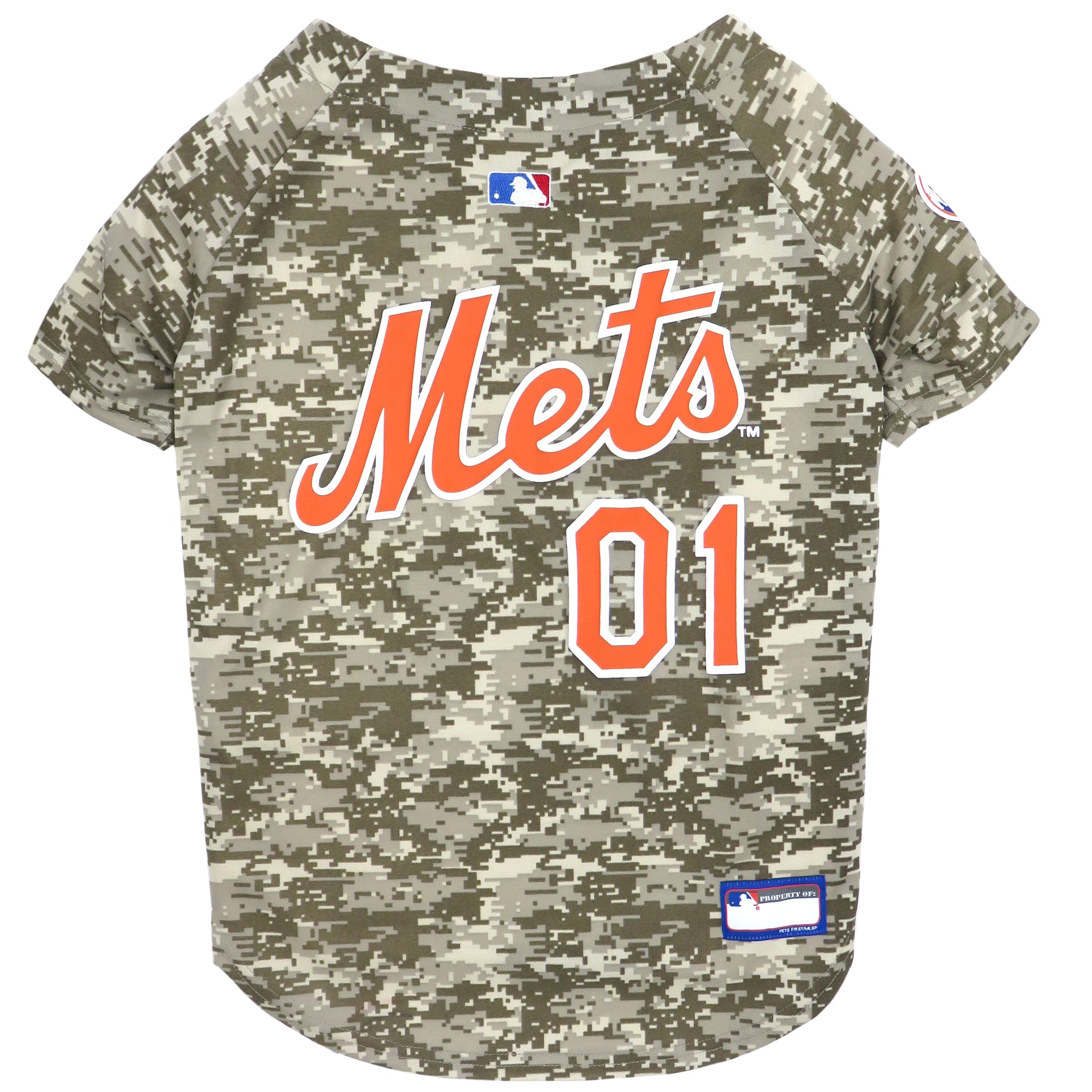 mets military jersey