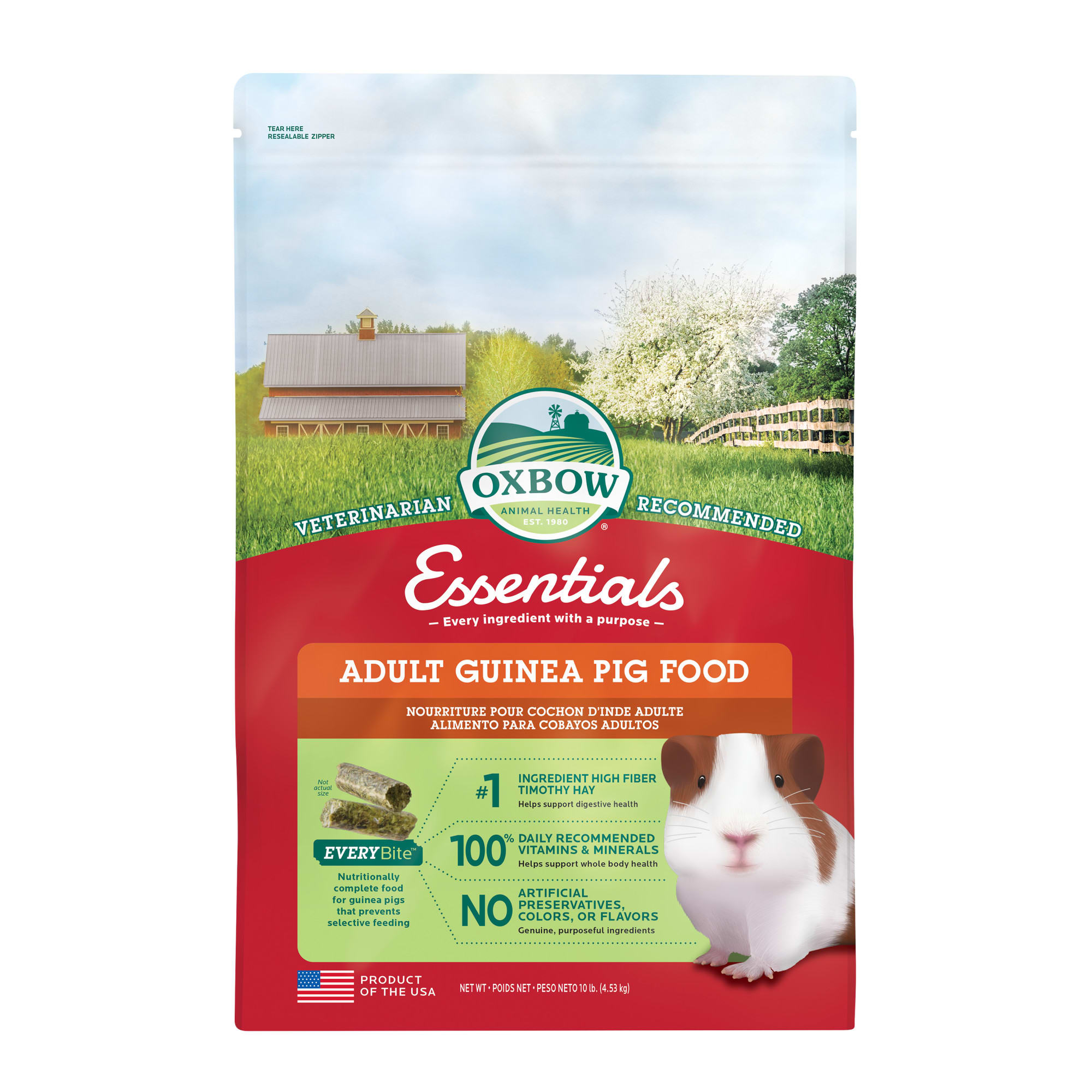 Oxbow guinea on sale pig food petco