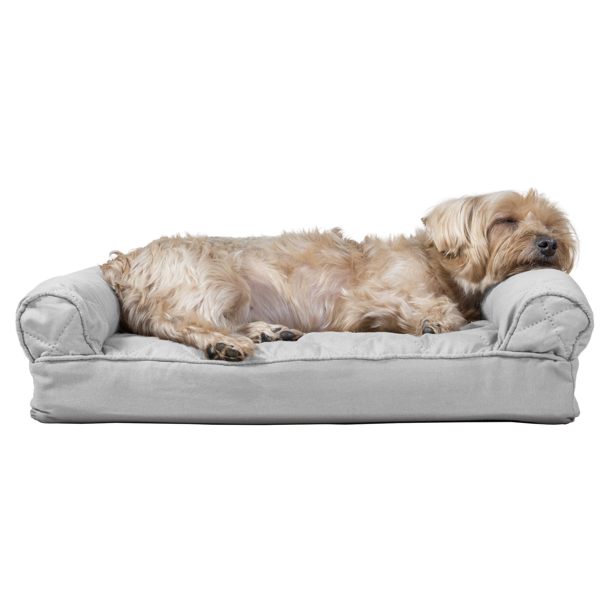 FurHaven Quilted SofaStyle Pillow Bed for Small Dogs & Puppies