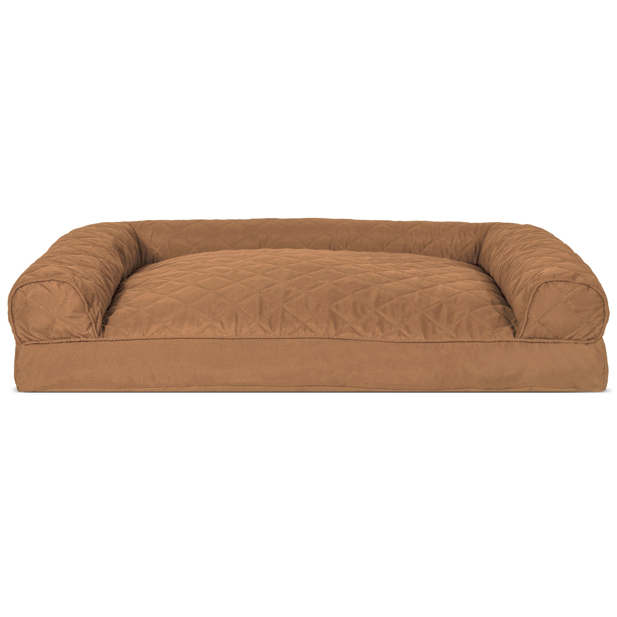 Furhaven quilted orthopedic sofa store dog & cat bed