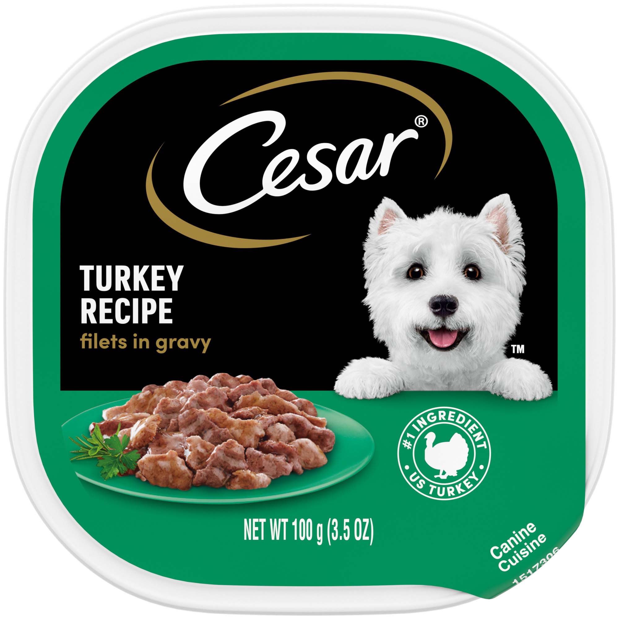 Ceasers wet shop dog food