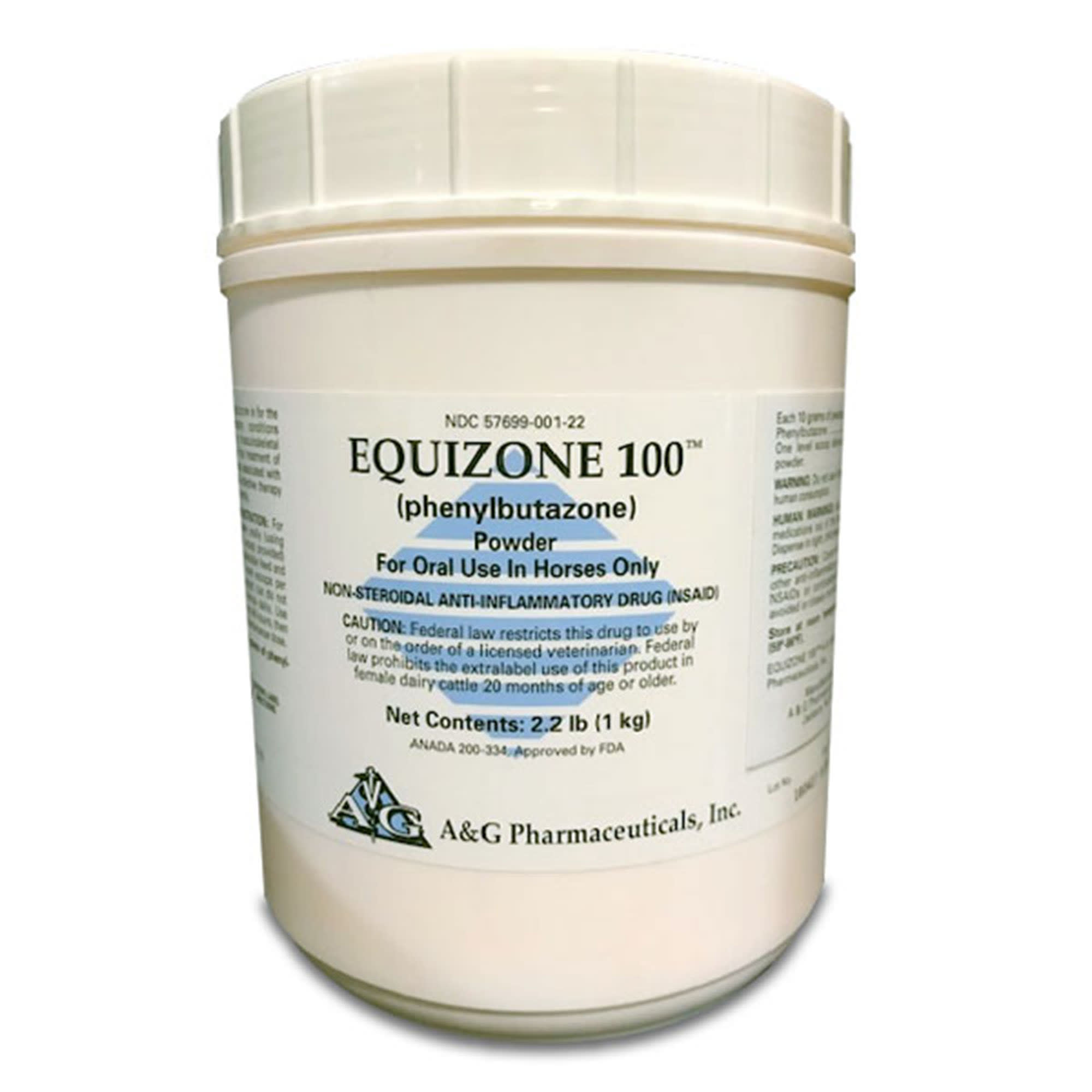 Equizone (phenylbutazone) Oral Powder, 100, 2.2 lbs | Petco