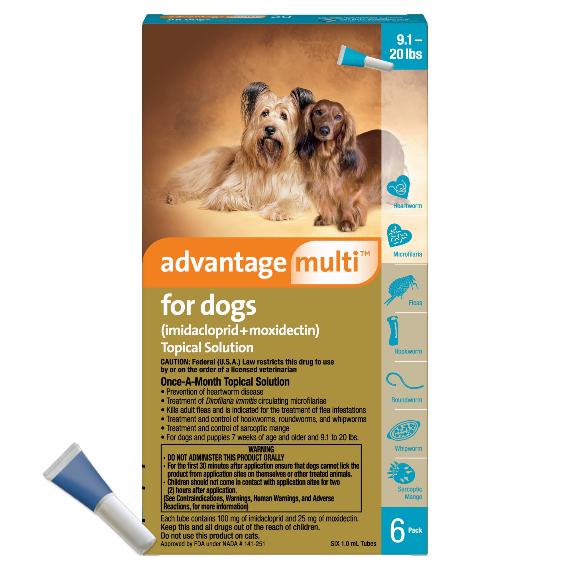 advantix heartworm medicine for dogs