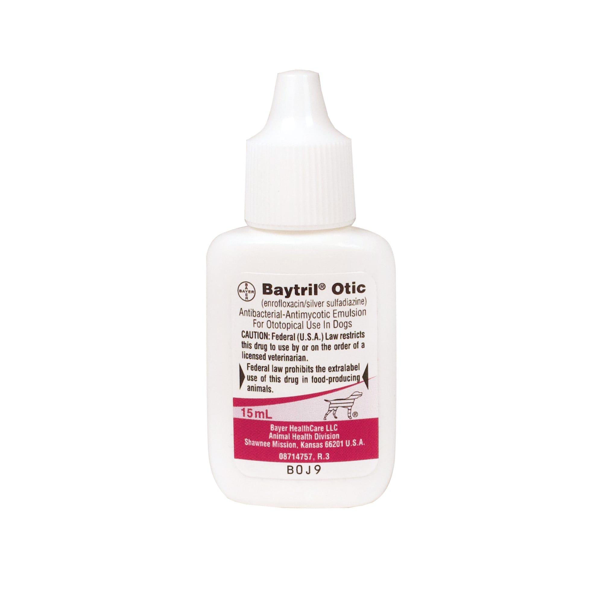 Baytril Otic Emulsion for Dogs, 15 ml | Petco