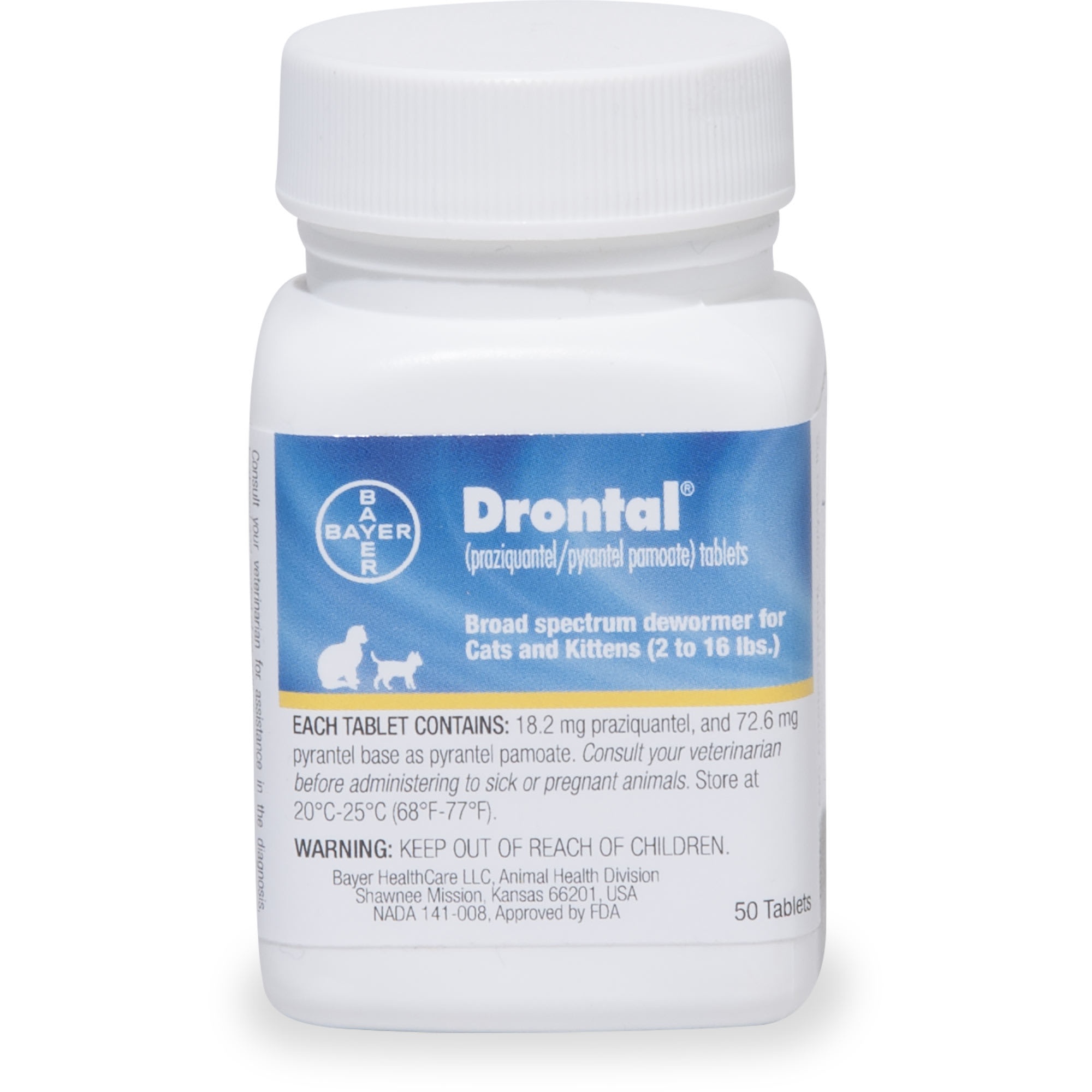 Drontal Tablets for Cats, 1 Count | Petco