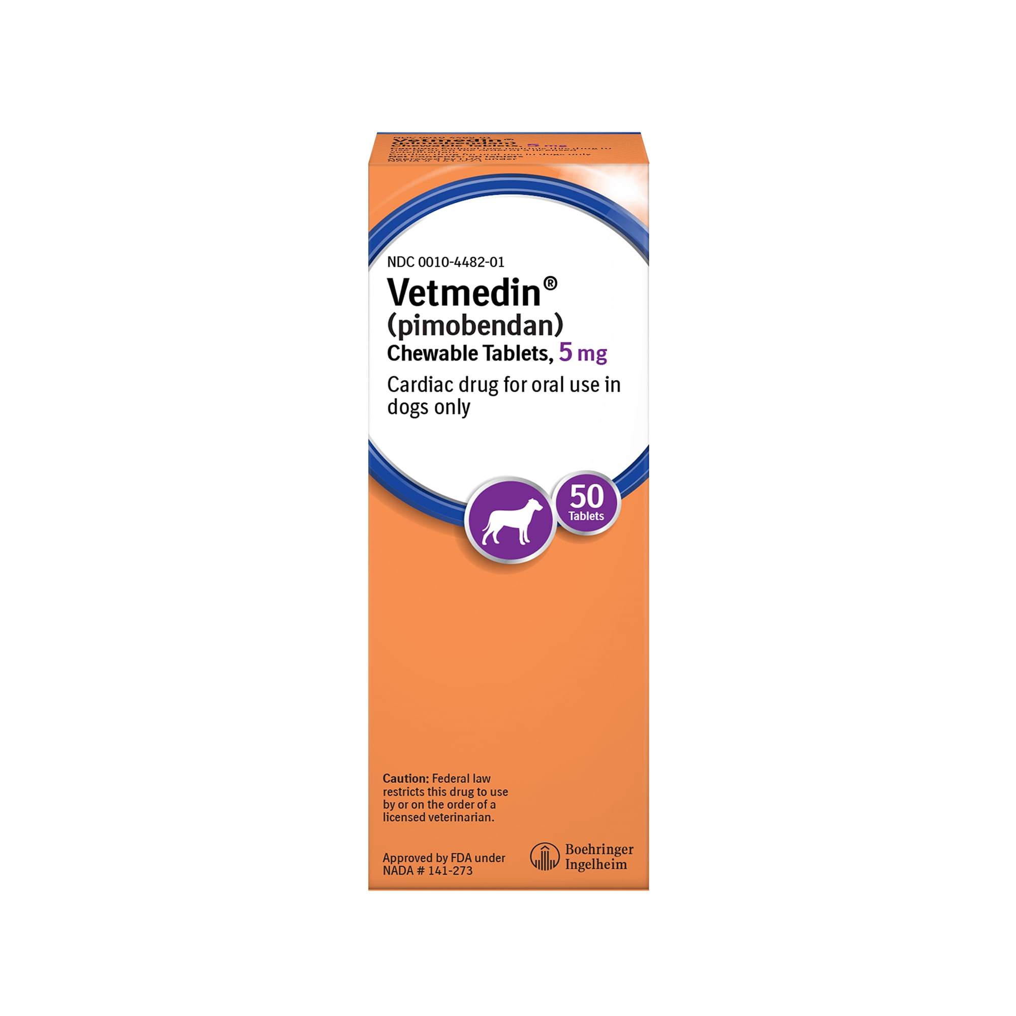 Vetmedin 5 Mg For Dogs 50 Chewable Tablets Petco