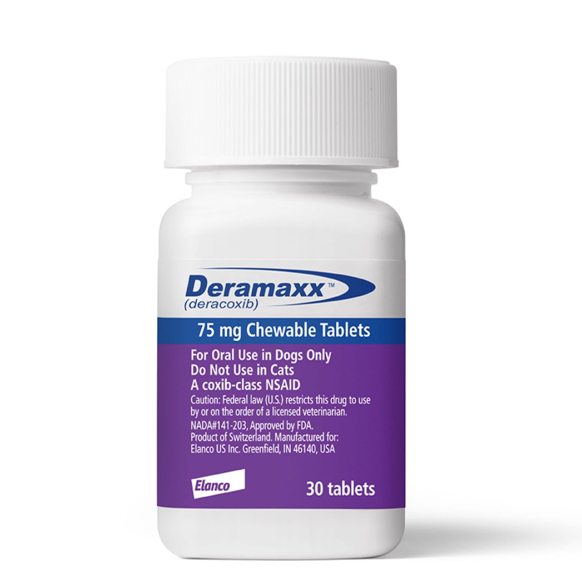 Deramaxx 75 mg Chewable Tablets for 