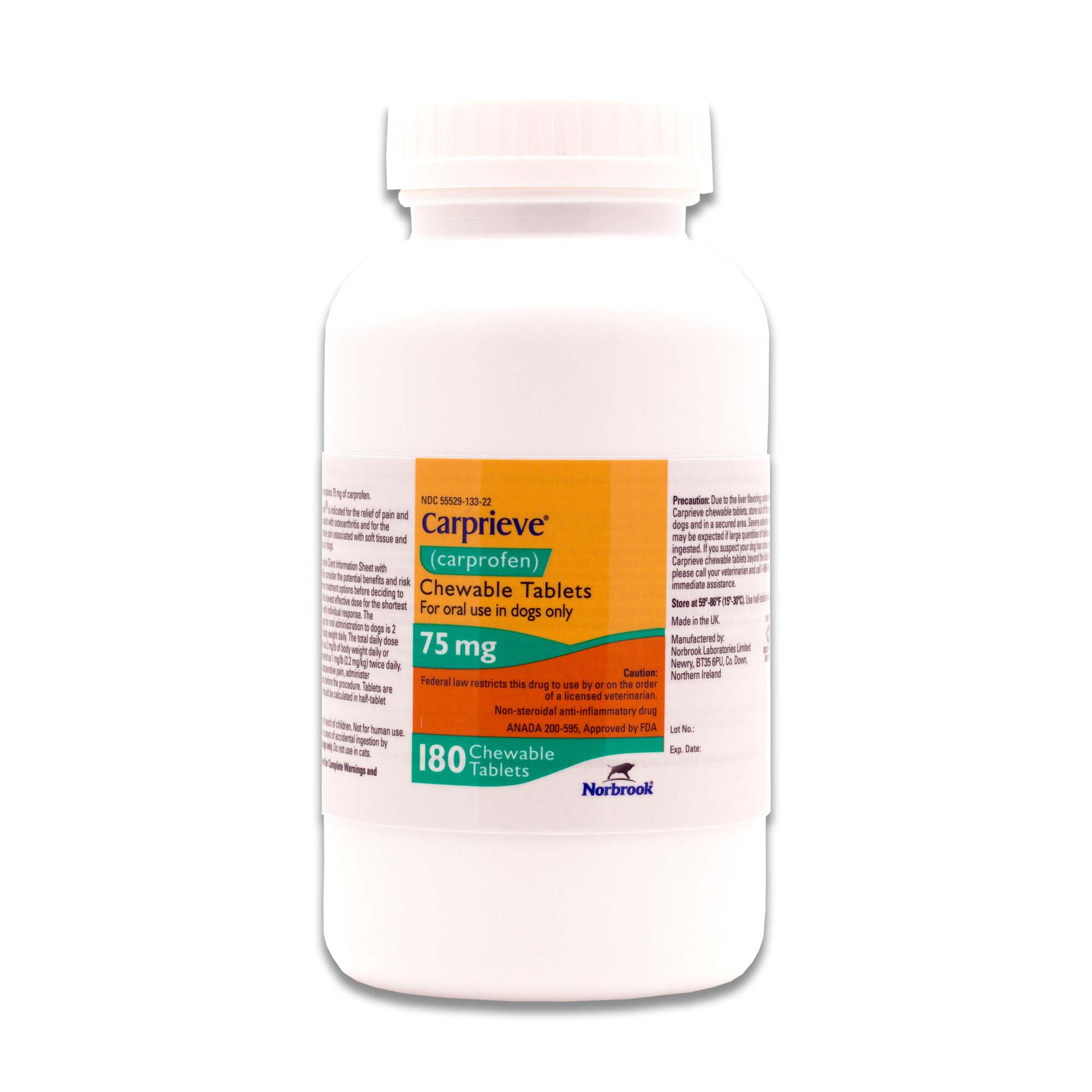 Carprofen dosage by sales weight