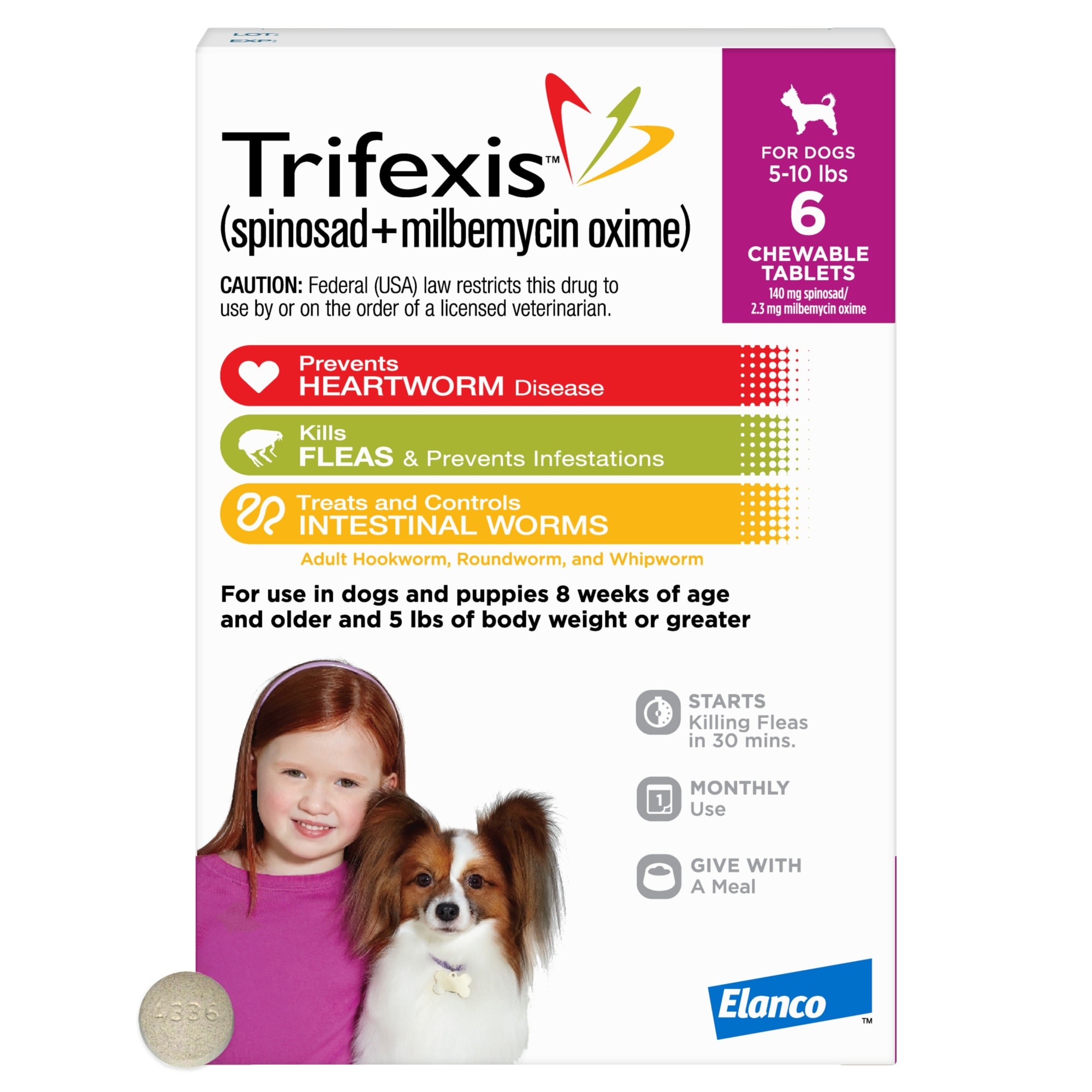 trifexis not killing fleas