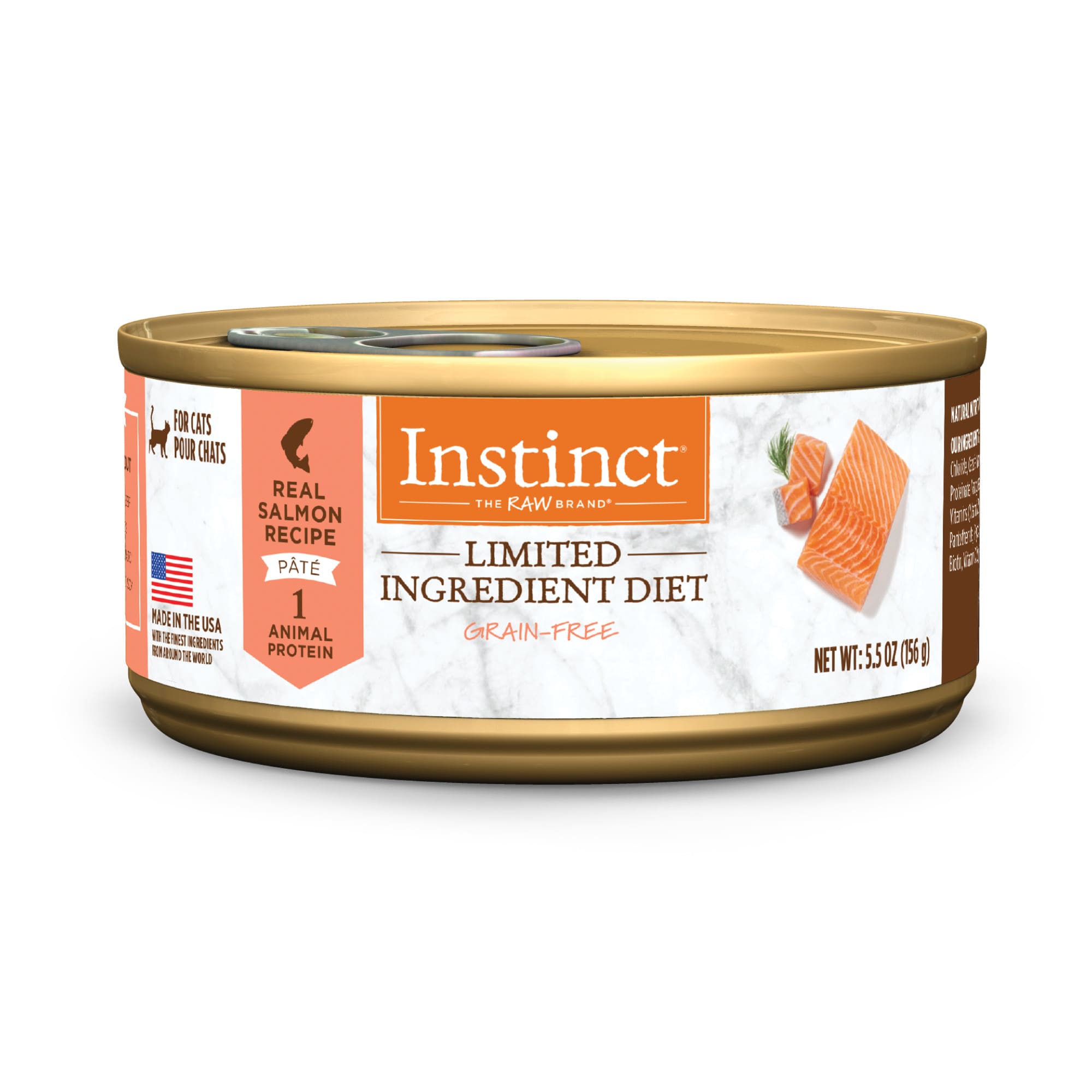 Instinct Limited Ingredient Diet GrainFree Pate Real Salmon Recipe Wet