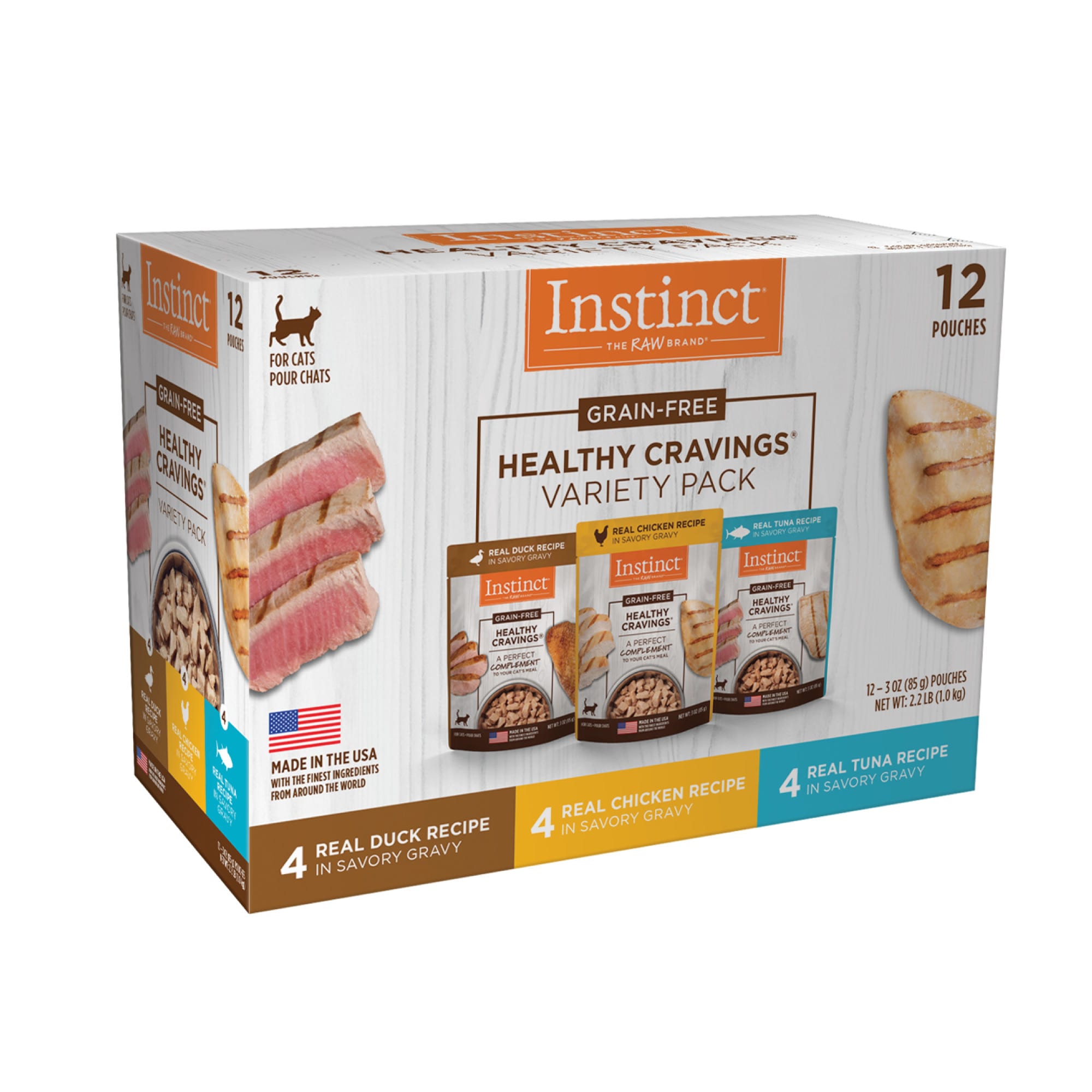 Petco instinct wet cat hot sale food