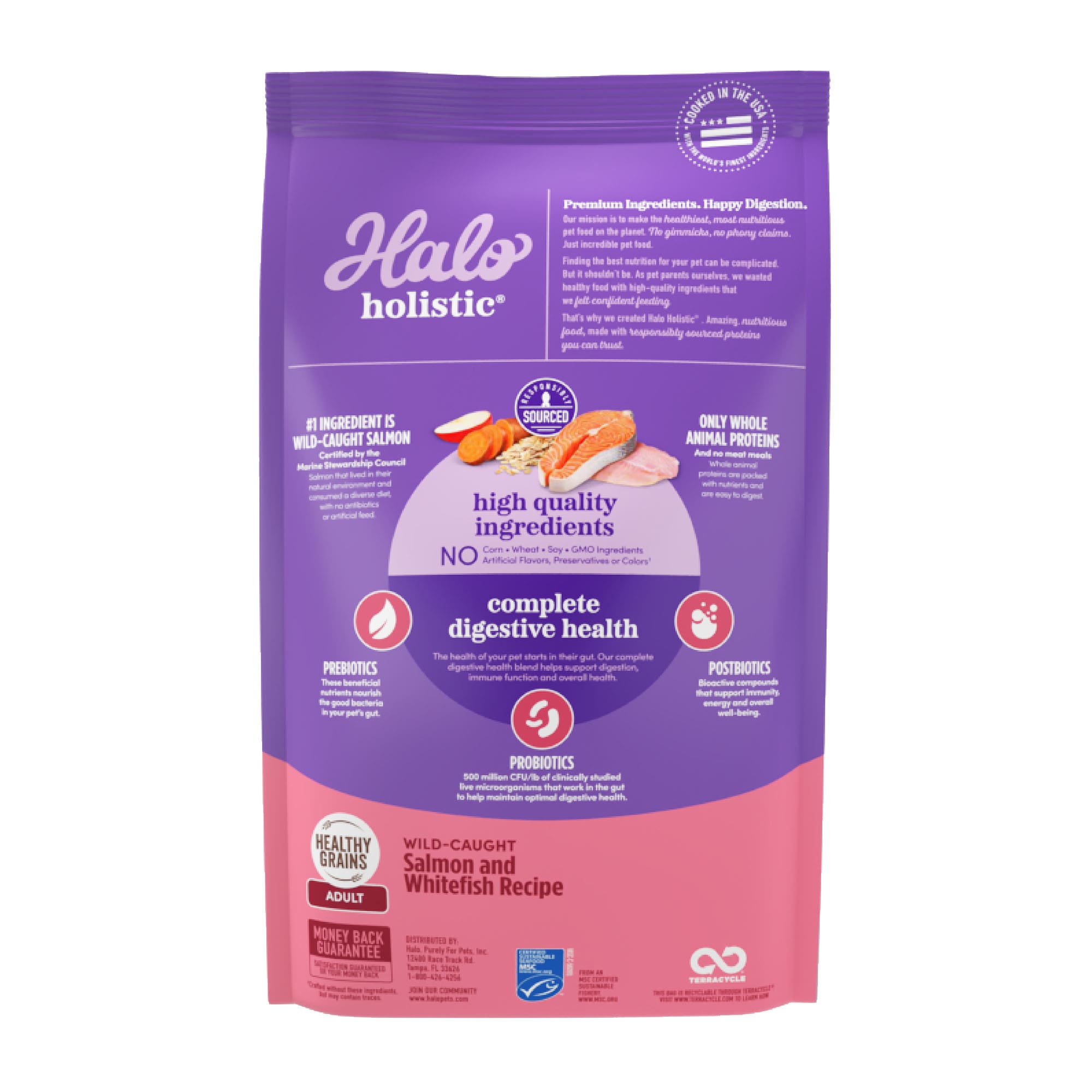 Halo salmon dog food hotsell