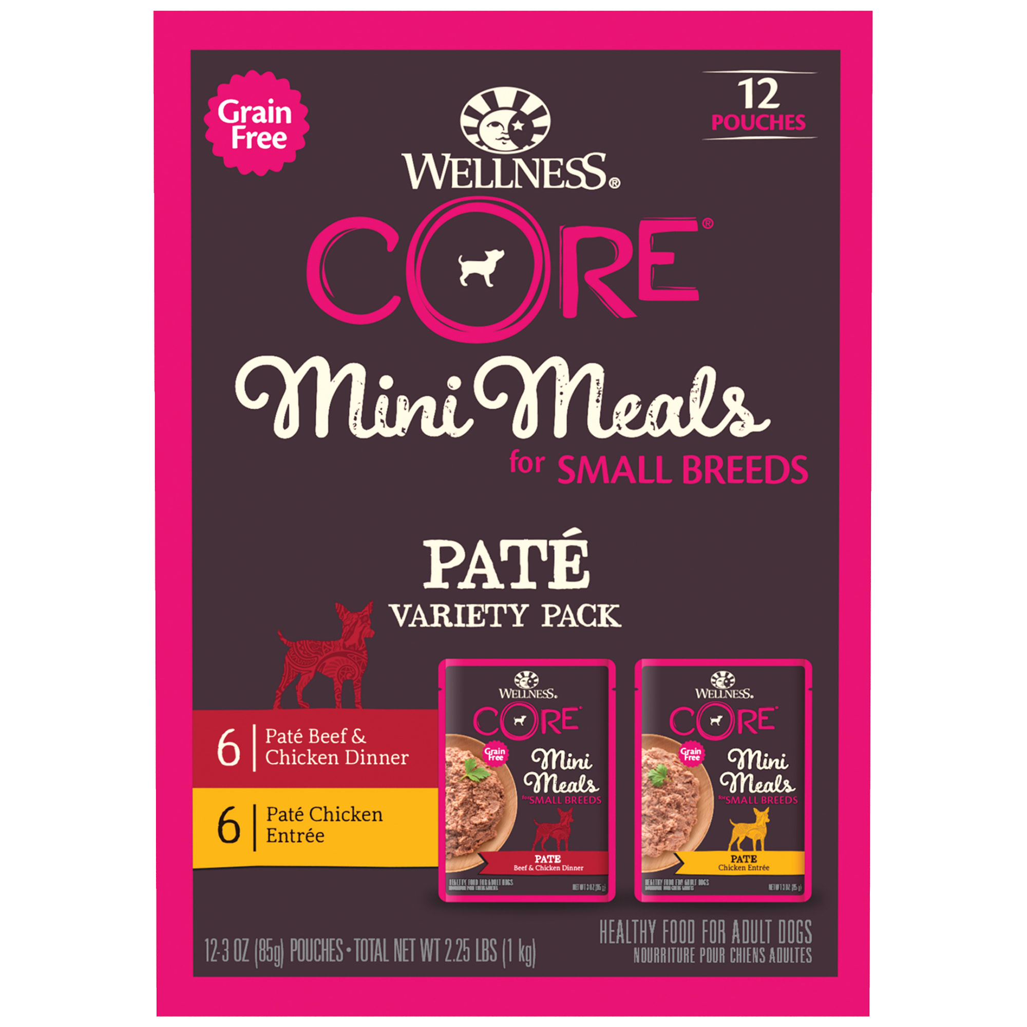 Wellness core outlet small breed ingredients