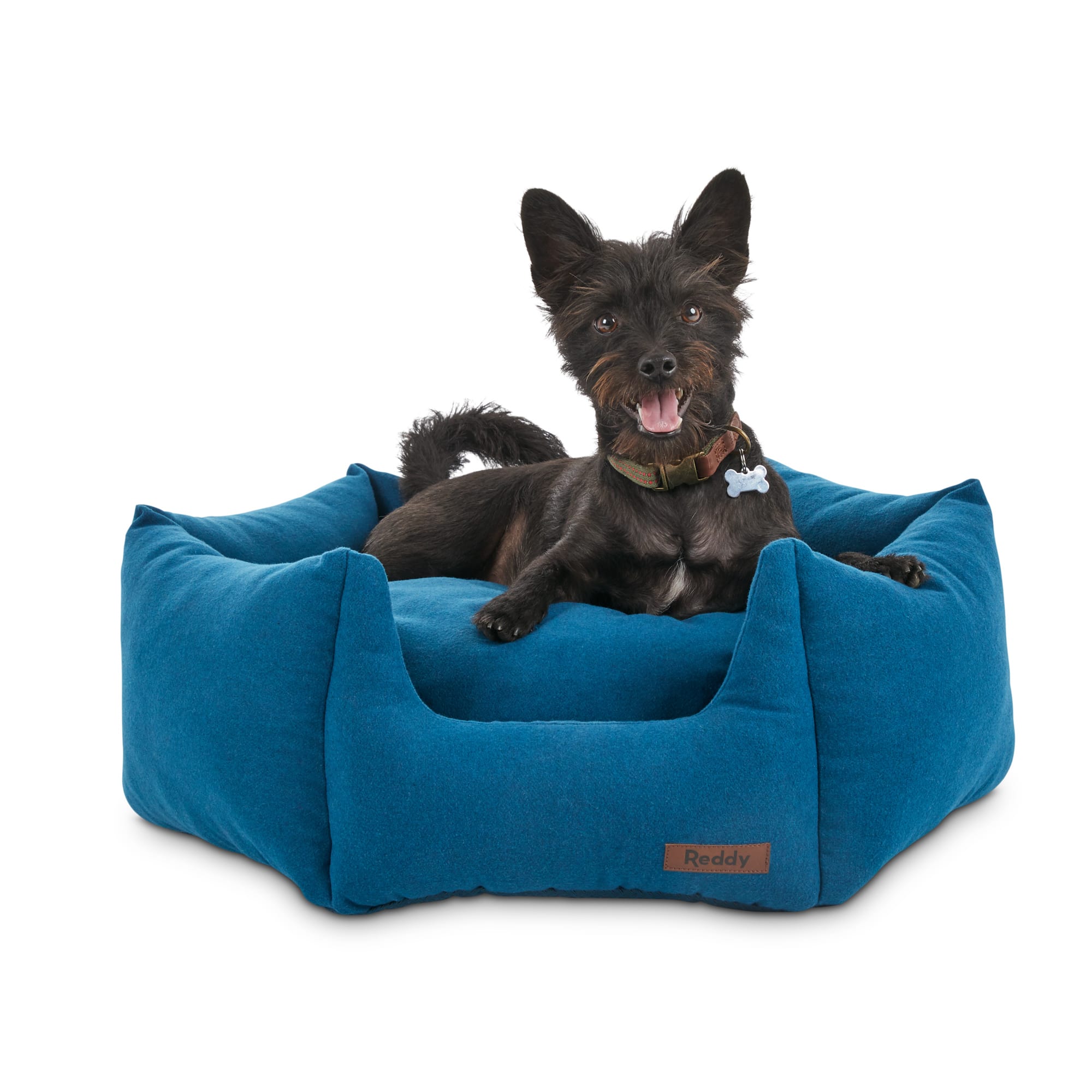 Reddy Elite Blue Orthopedic Hexagon Dog Bed 24 L X 24 W Petco