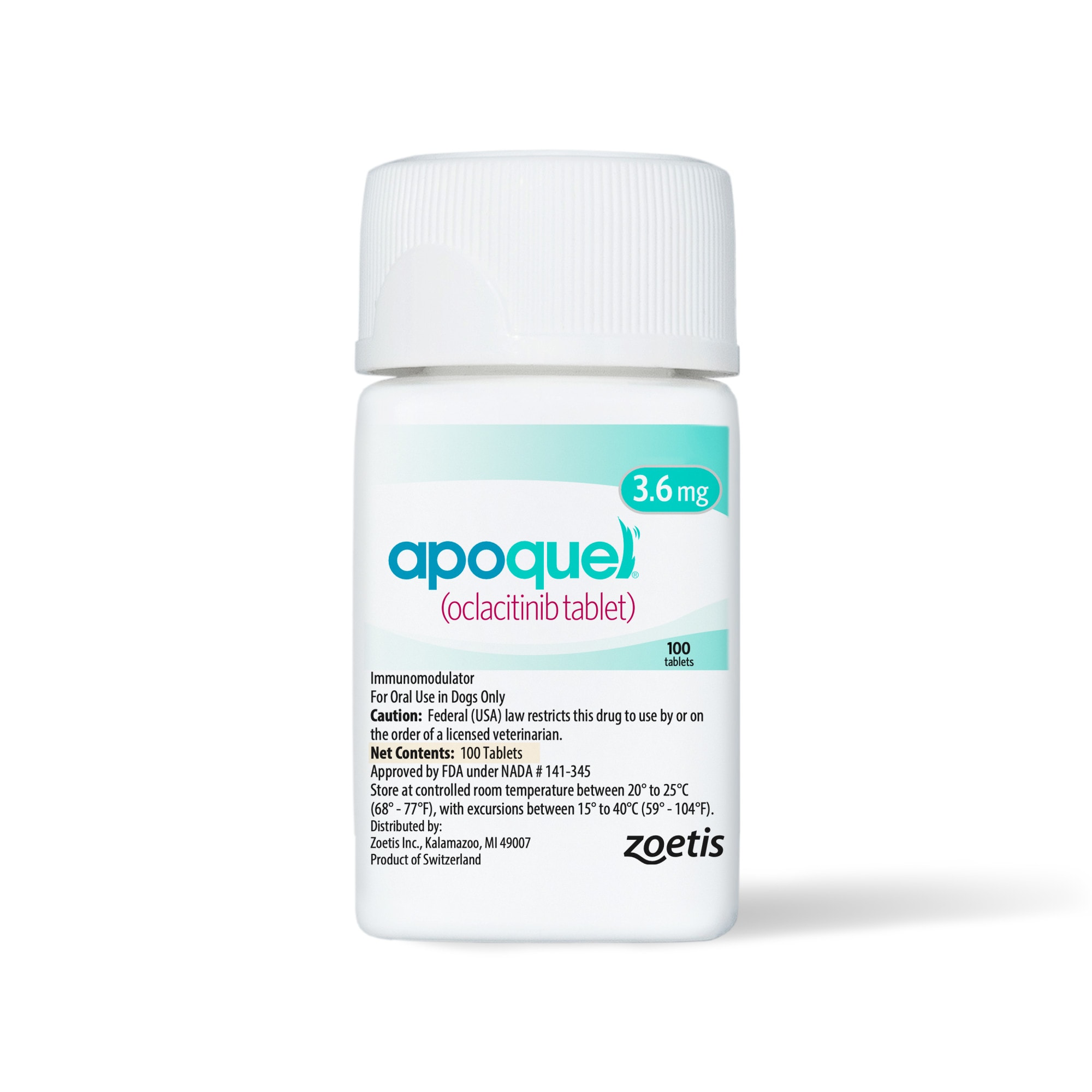 Apoquel 3.6 mg Tablets, Single Tablet 