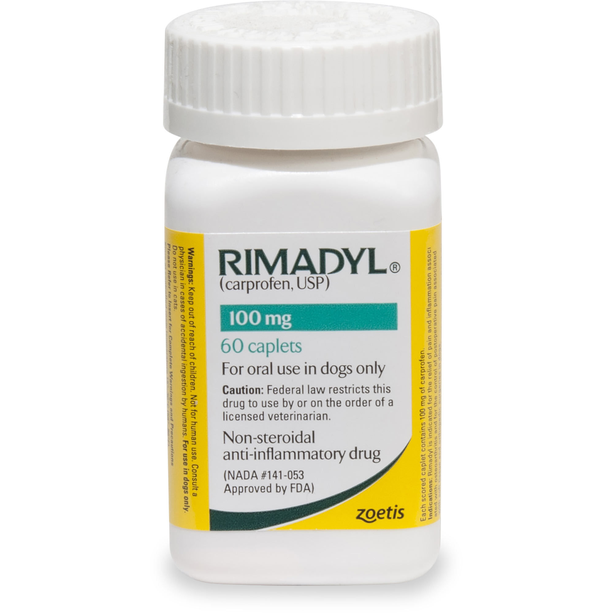 Rimadyl 100 mg Caplets, 1 Count | Petco