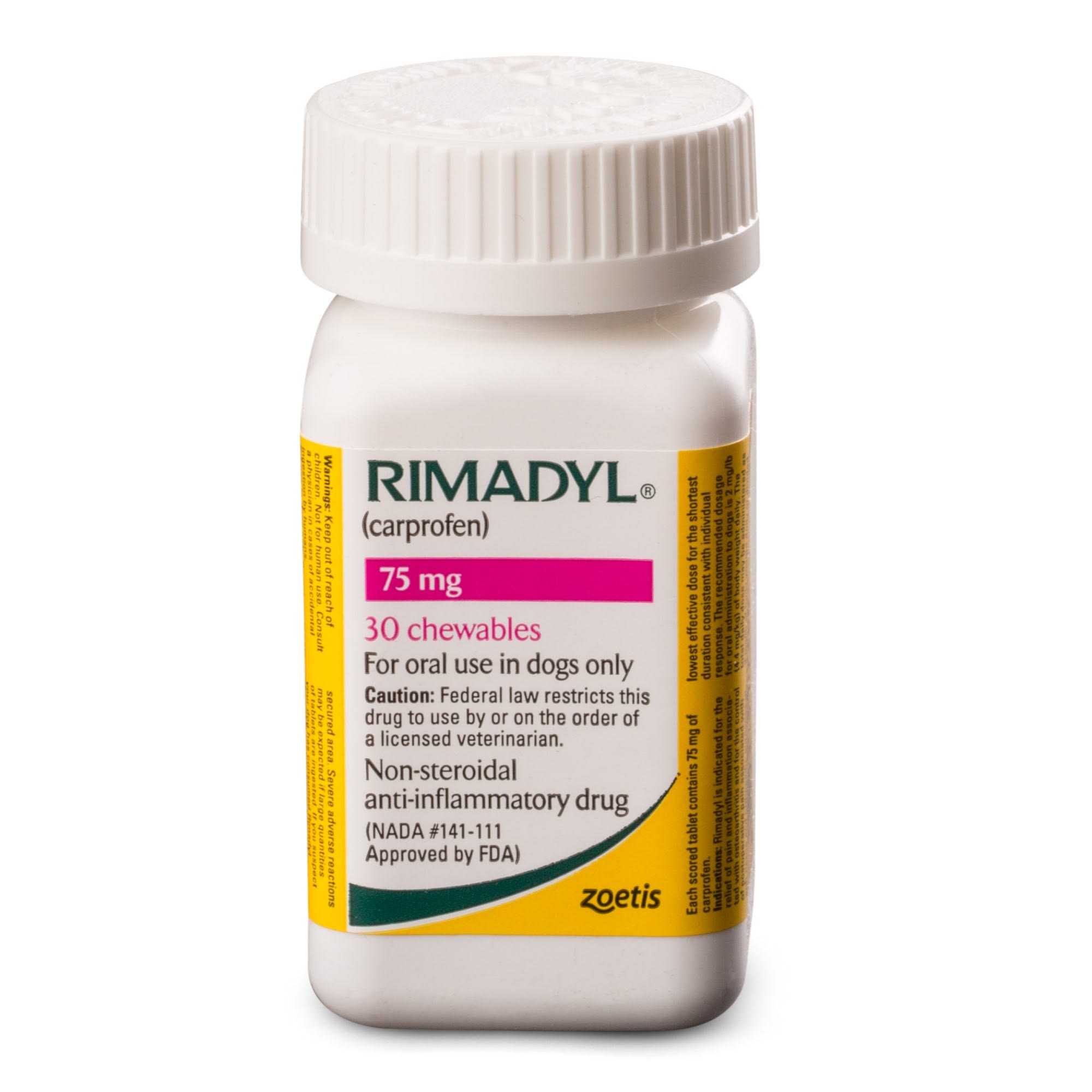 rimadyl 75 mg for dogs side effects