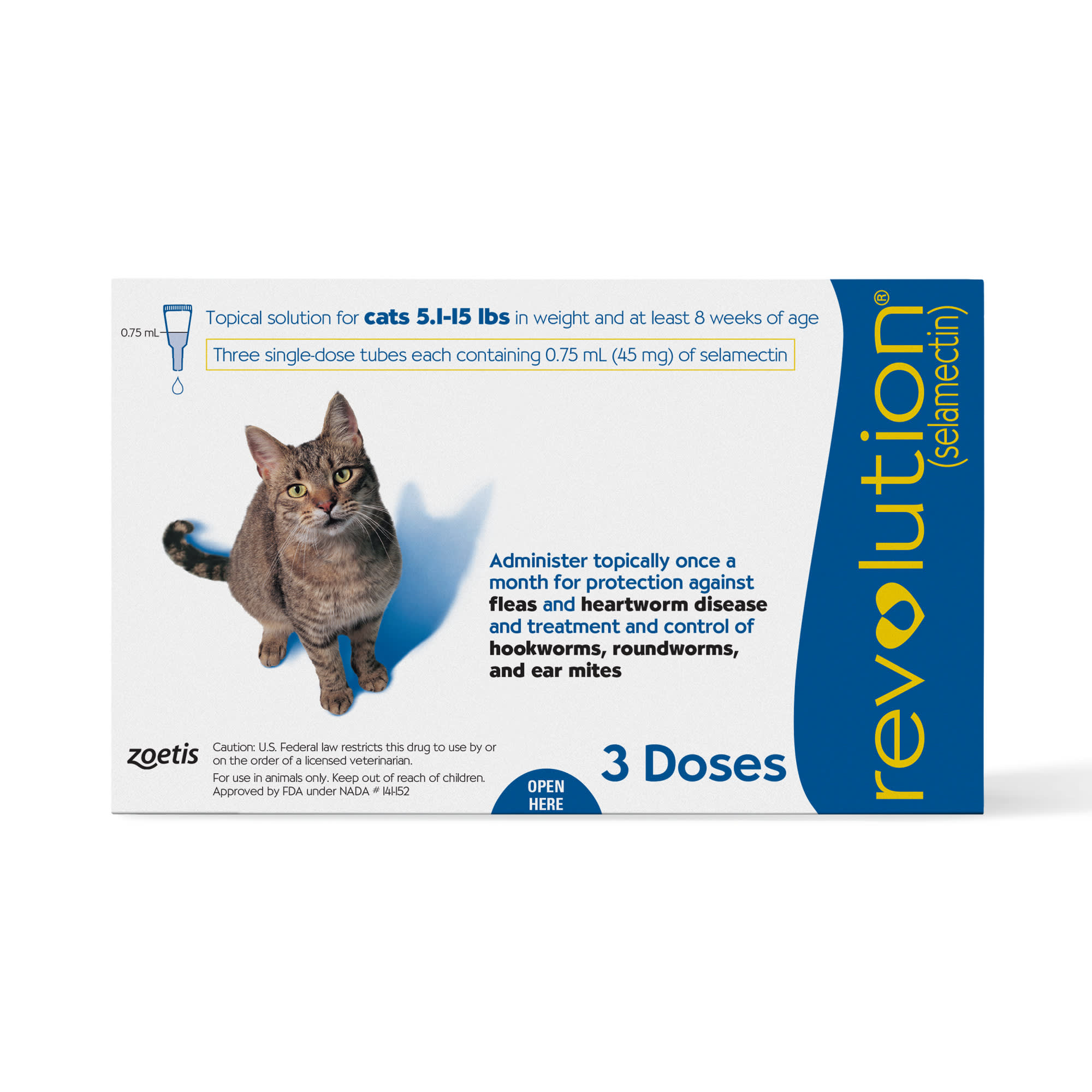 Revolution Topical Solution for Cats 5 