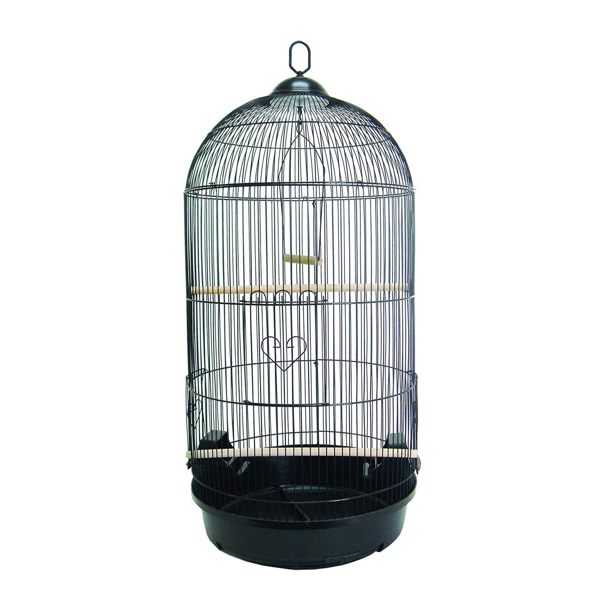 YML Round Black Bird Cage, Large Petco