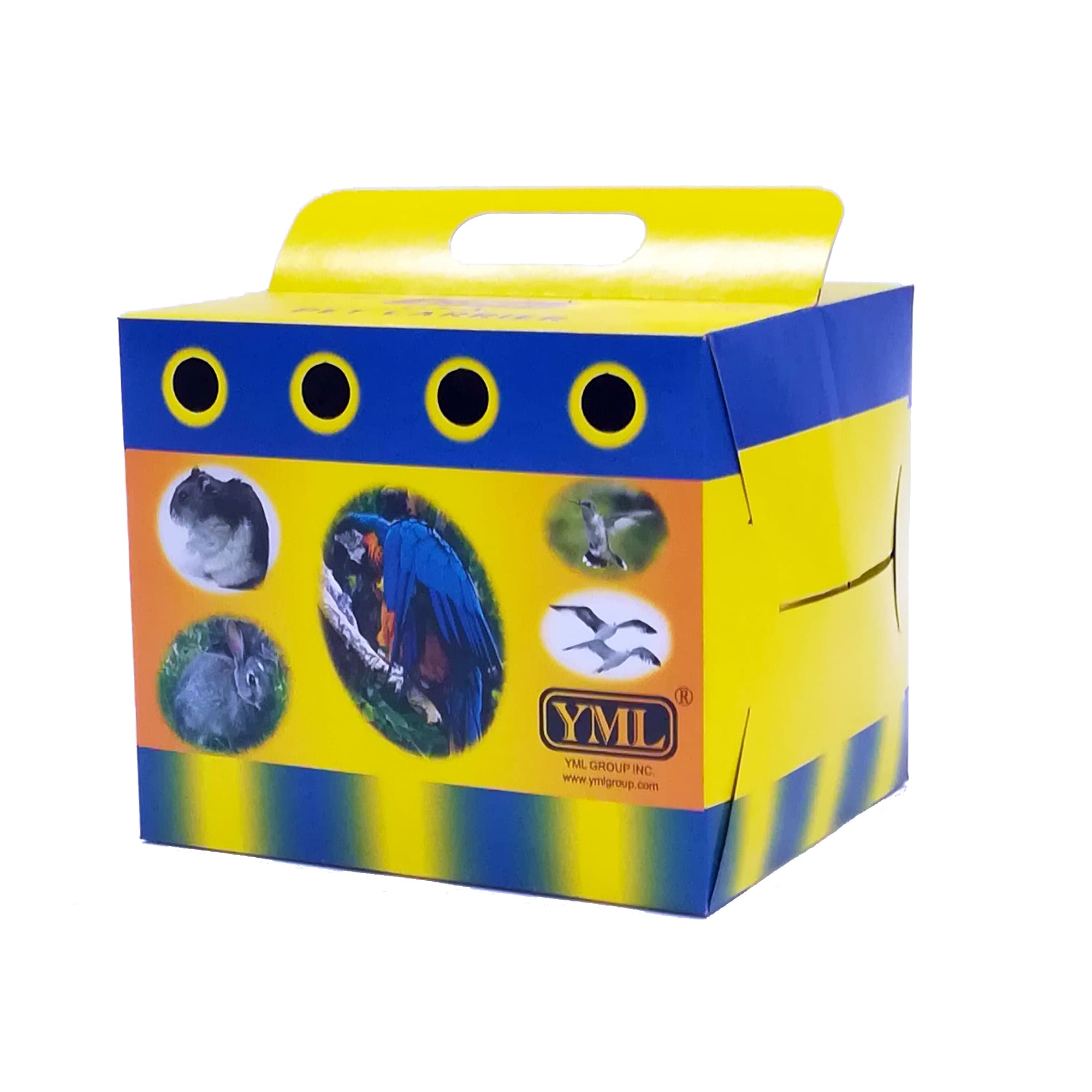 YML Small Animal & Bird Cardboard Carrier 100Pack