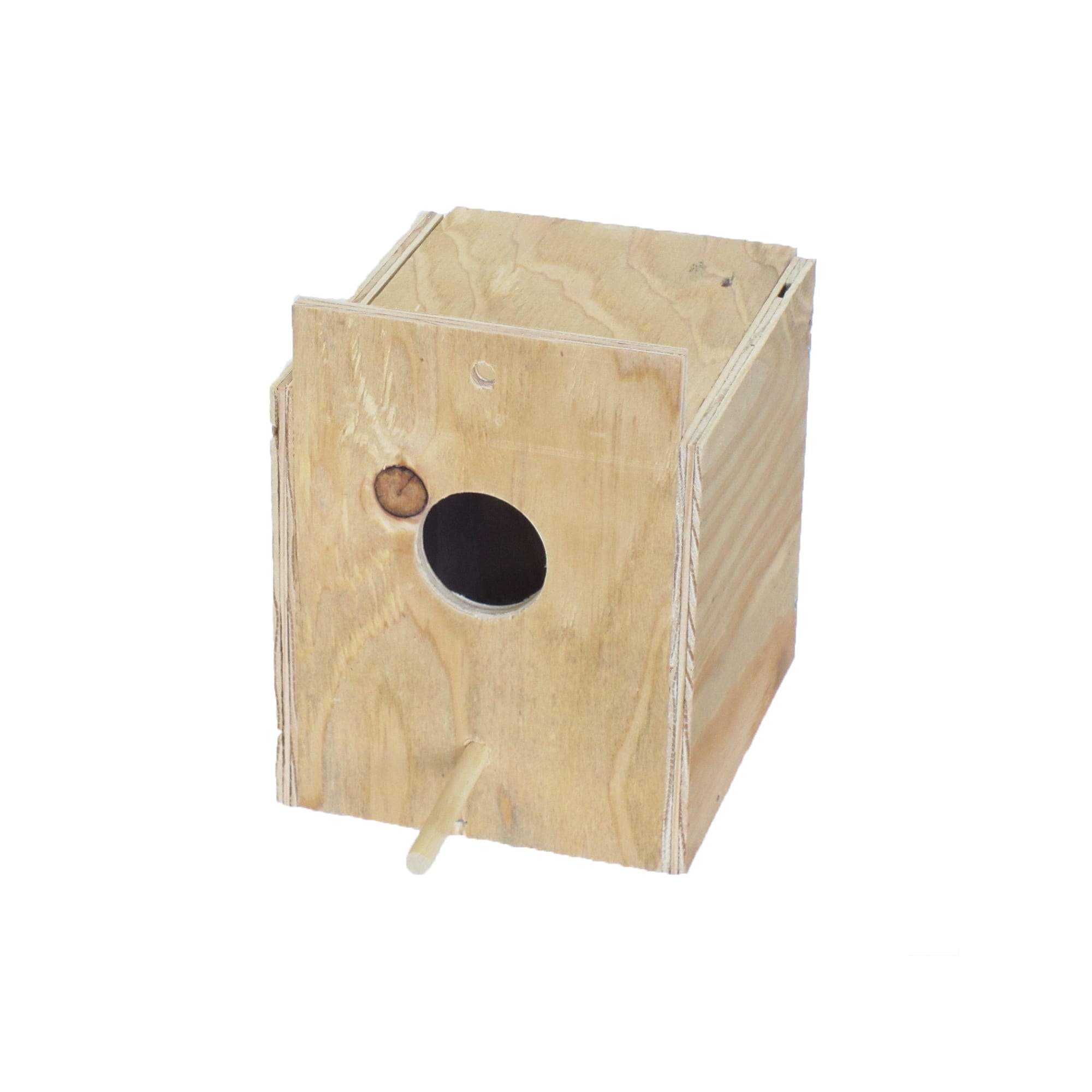 YML Assembled Wooden Nest Box for Outside Mount, Small Petco
