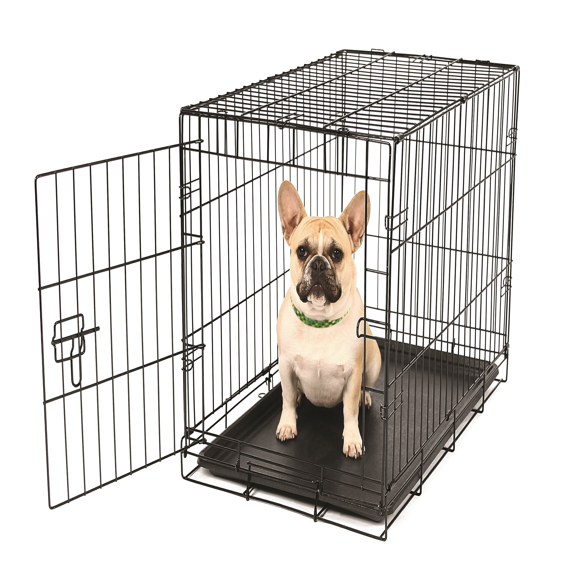 Carlson Pet Products Secure and Foldable Single Door Metal Dog Crate 