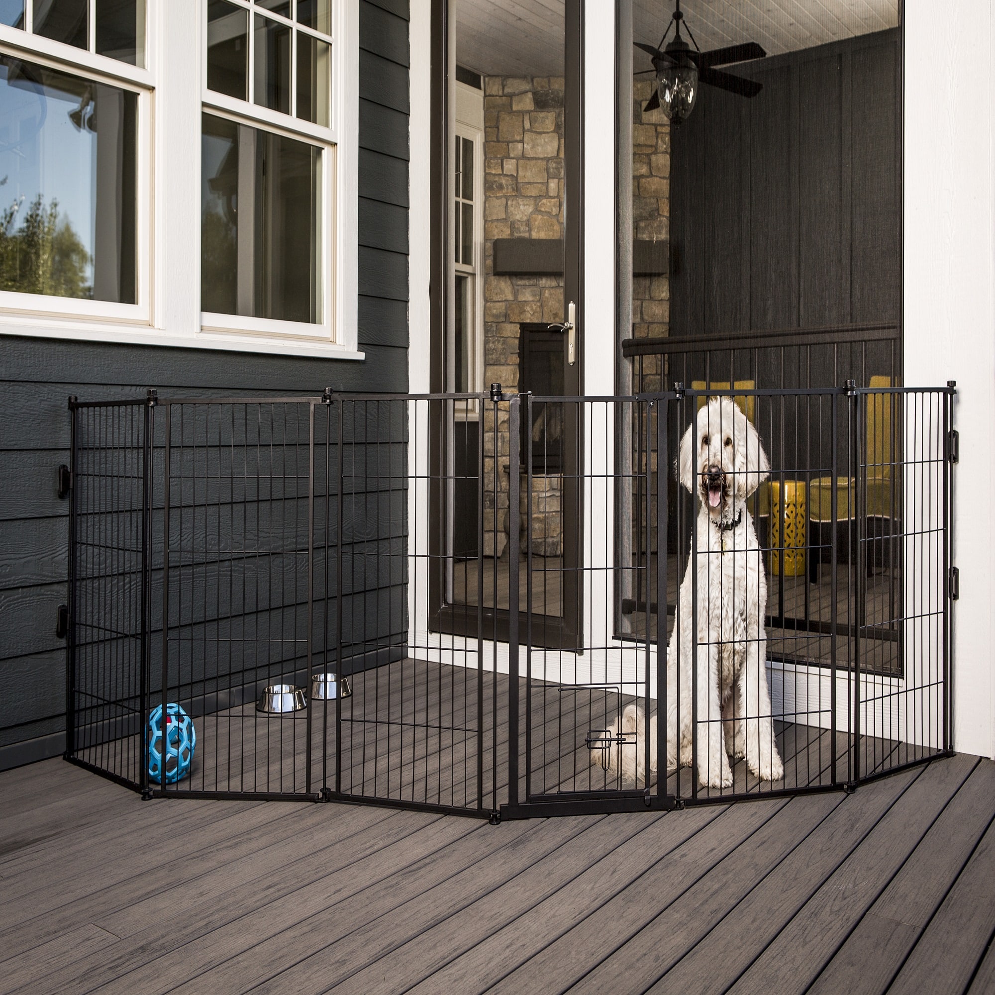 Dog proof cheap gate