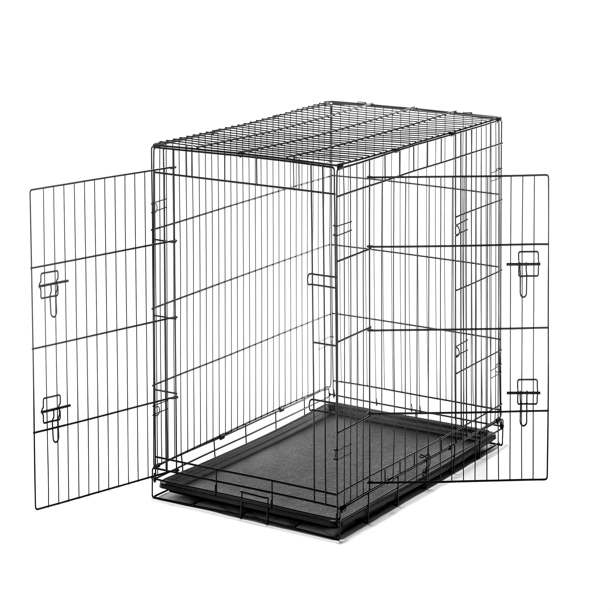 Carlson Large Double Door Dog Crate & Divider 42"x28"x30"