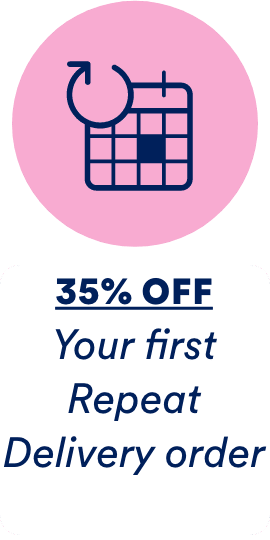 35% OFF your first Repeat Delivery order