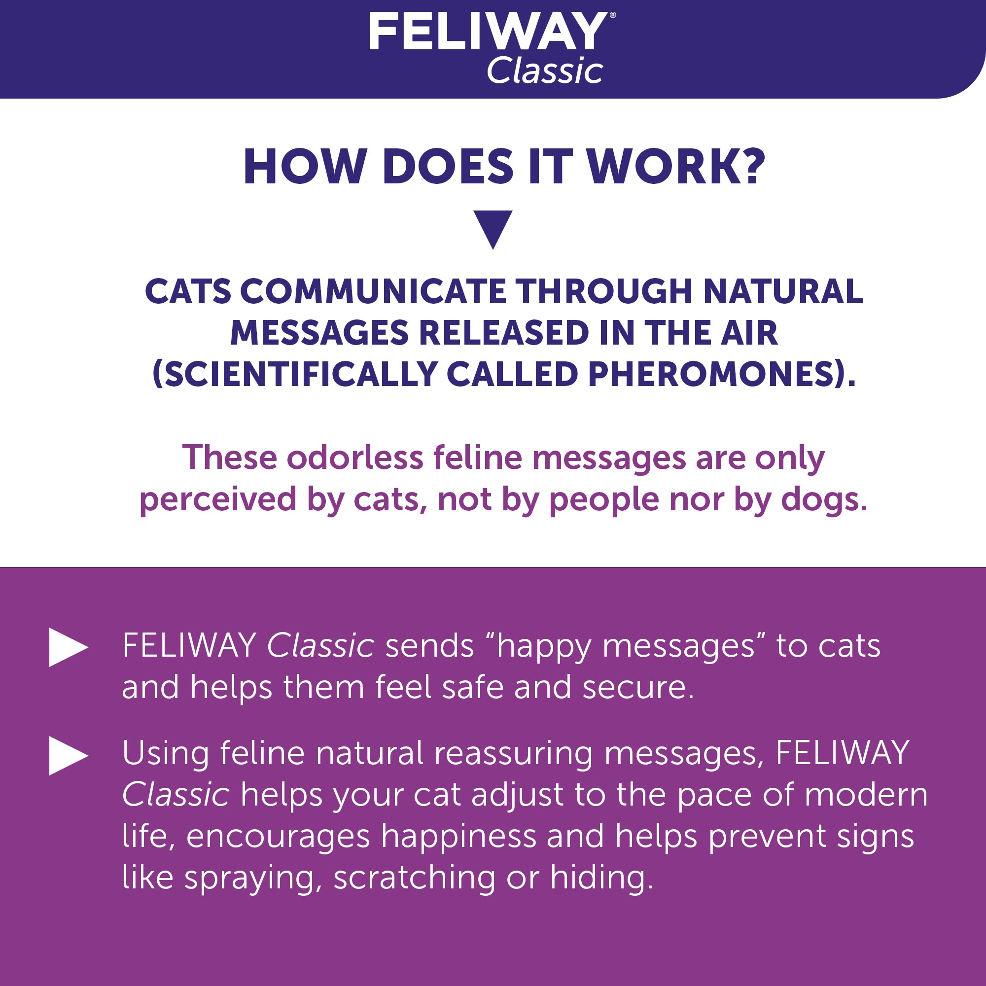 FELIWAY Classic Calming Spray for Cats, 60-mL 