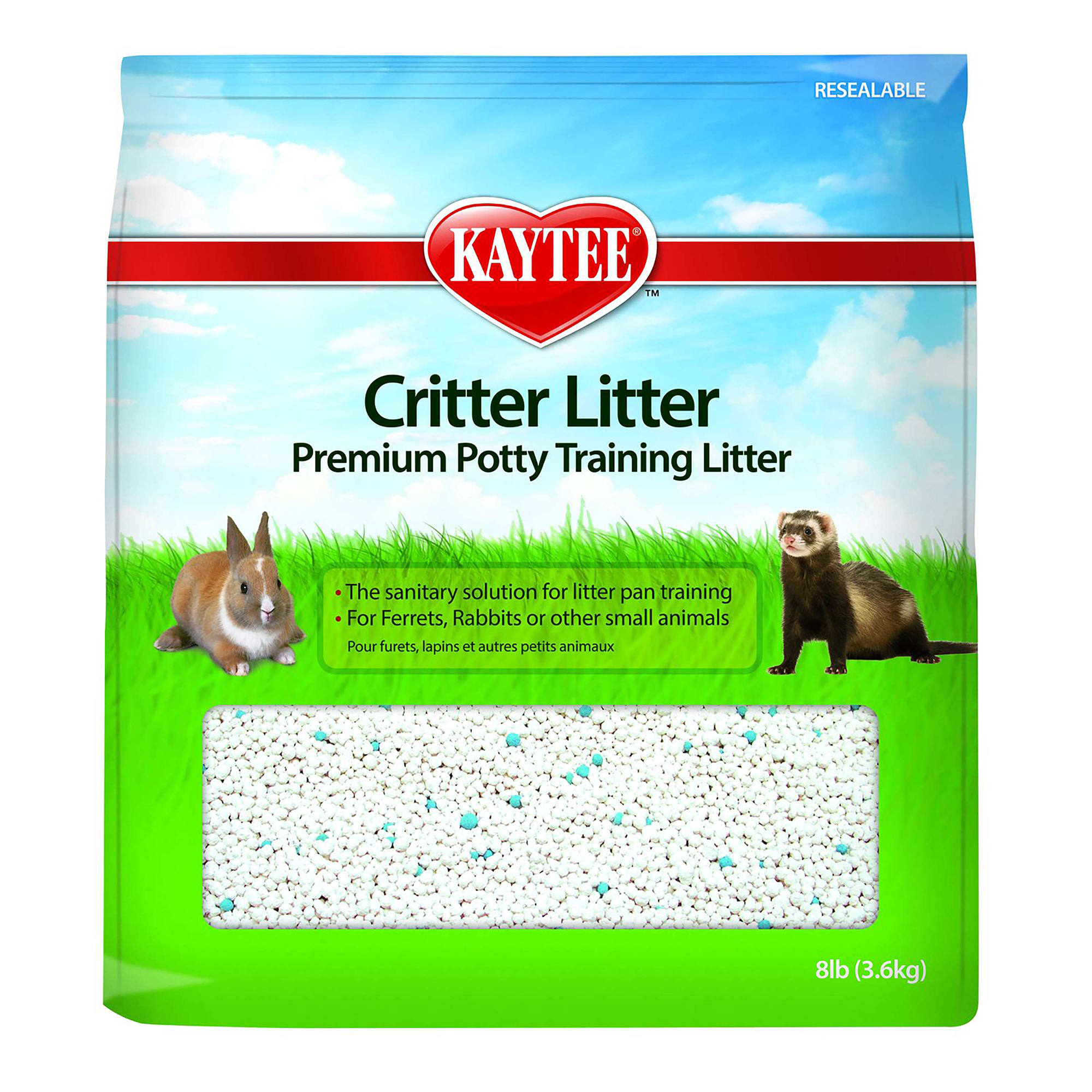 Kaytee Critter Litter Premium Potty Training Litter for Small Animals 8 lbs